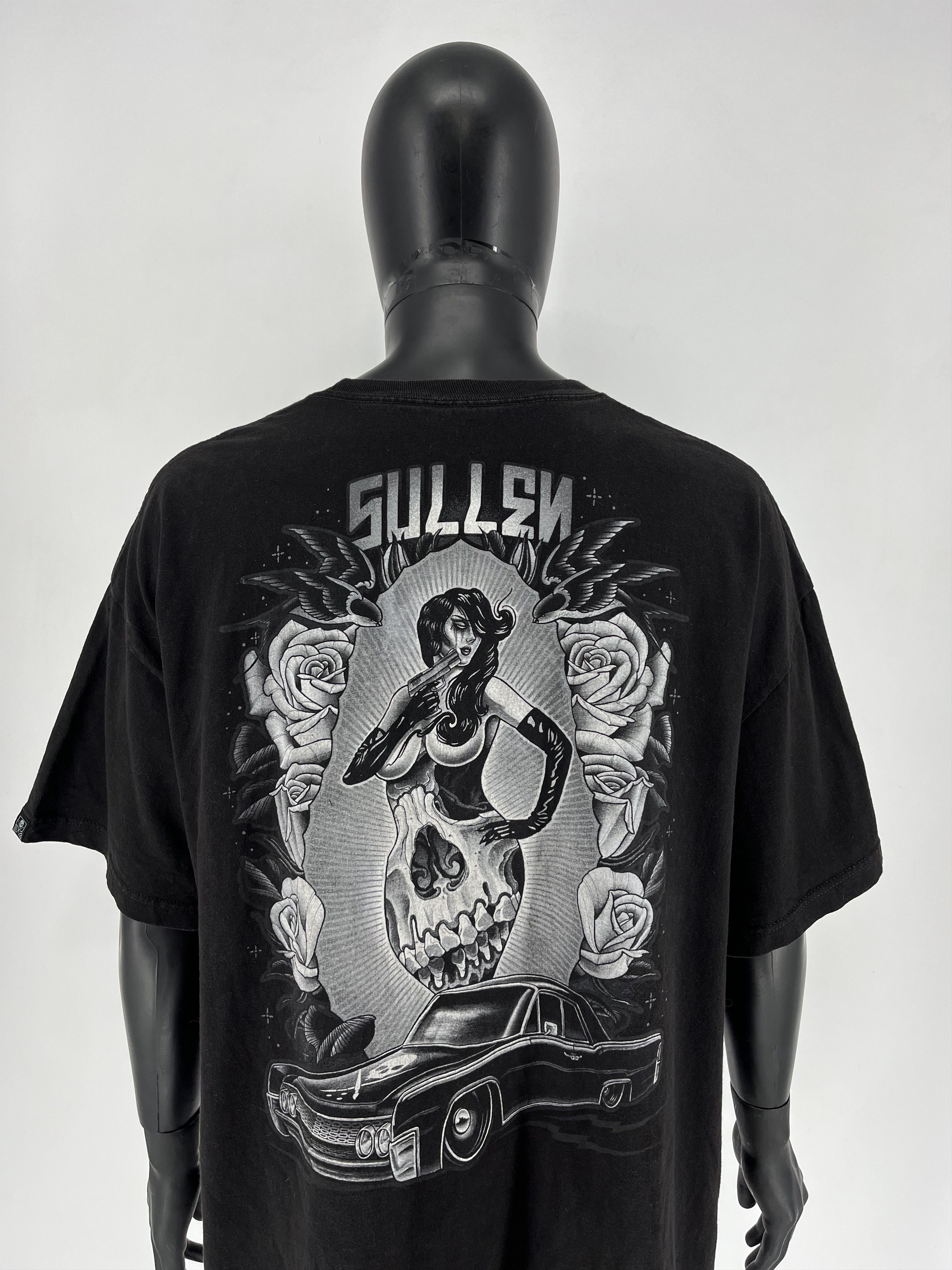 Band Tees × Vintage Vintage Sullen Skull T-shirt Sullen Big Size XXXL Size US XXL / EU 58 / 5 - 1 Thumbnail