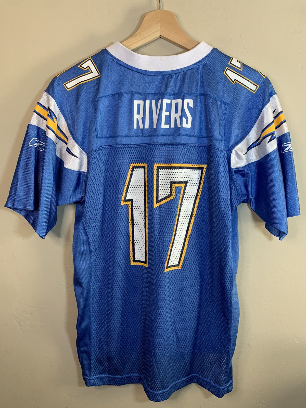 NFL × Reebok × Vintage RARE Vintage Philip Rivers #17 San Diego Chargers NFL Jersey Size US S / EU 44-46 / 1 - 2 Thumbnail