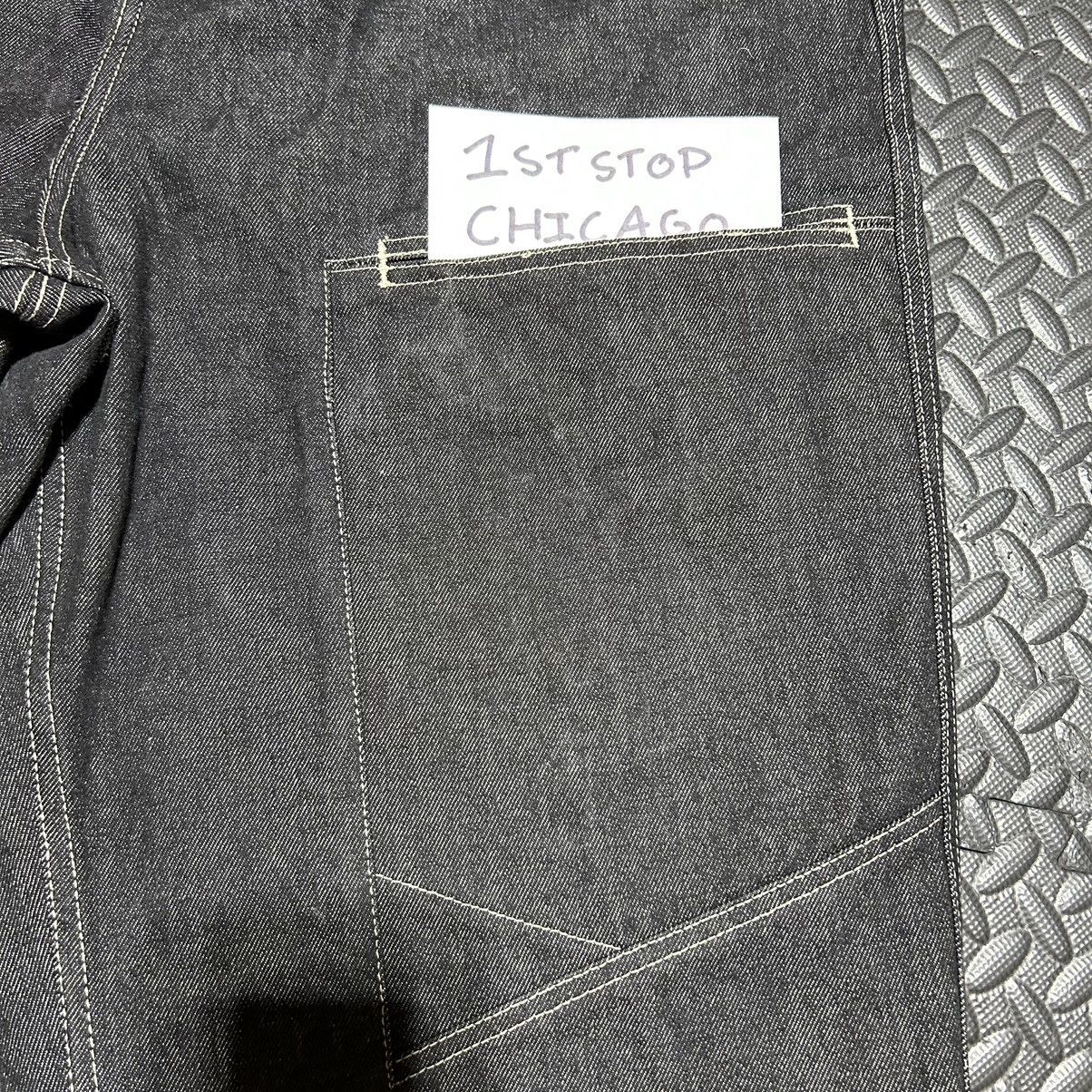 Ruff Ryders × Vintage Ruff Ryders Dirty Denim Cargo Jeans DMX Y2K Sz 38 Dark Wash Size US 38 / EU 54 - 5 Thumbnail