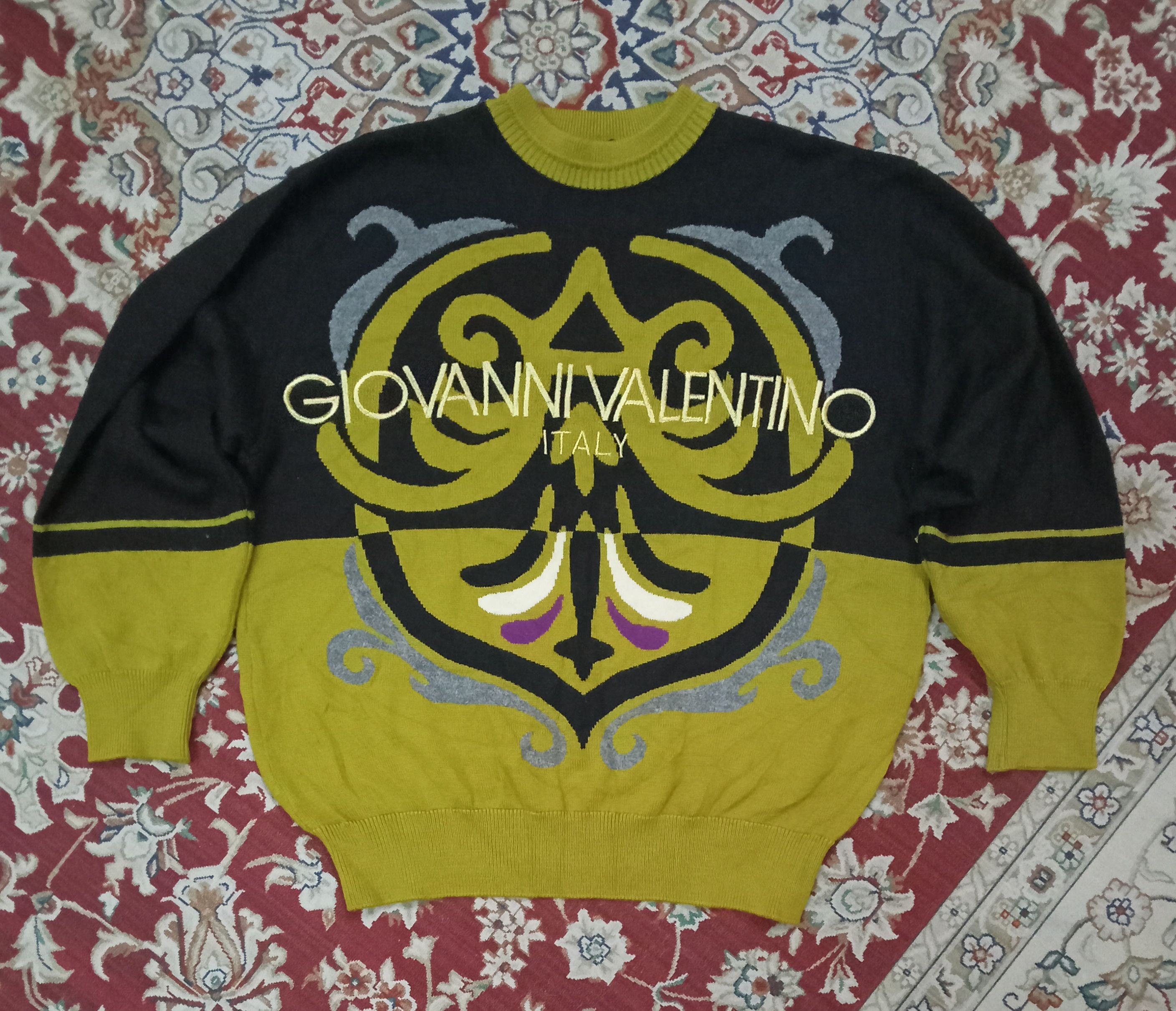Vintage Giovanni Valentino Rare Wool Crewneck