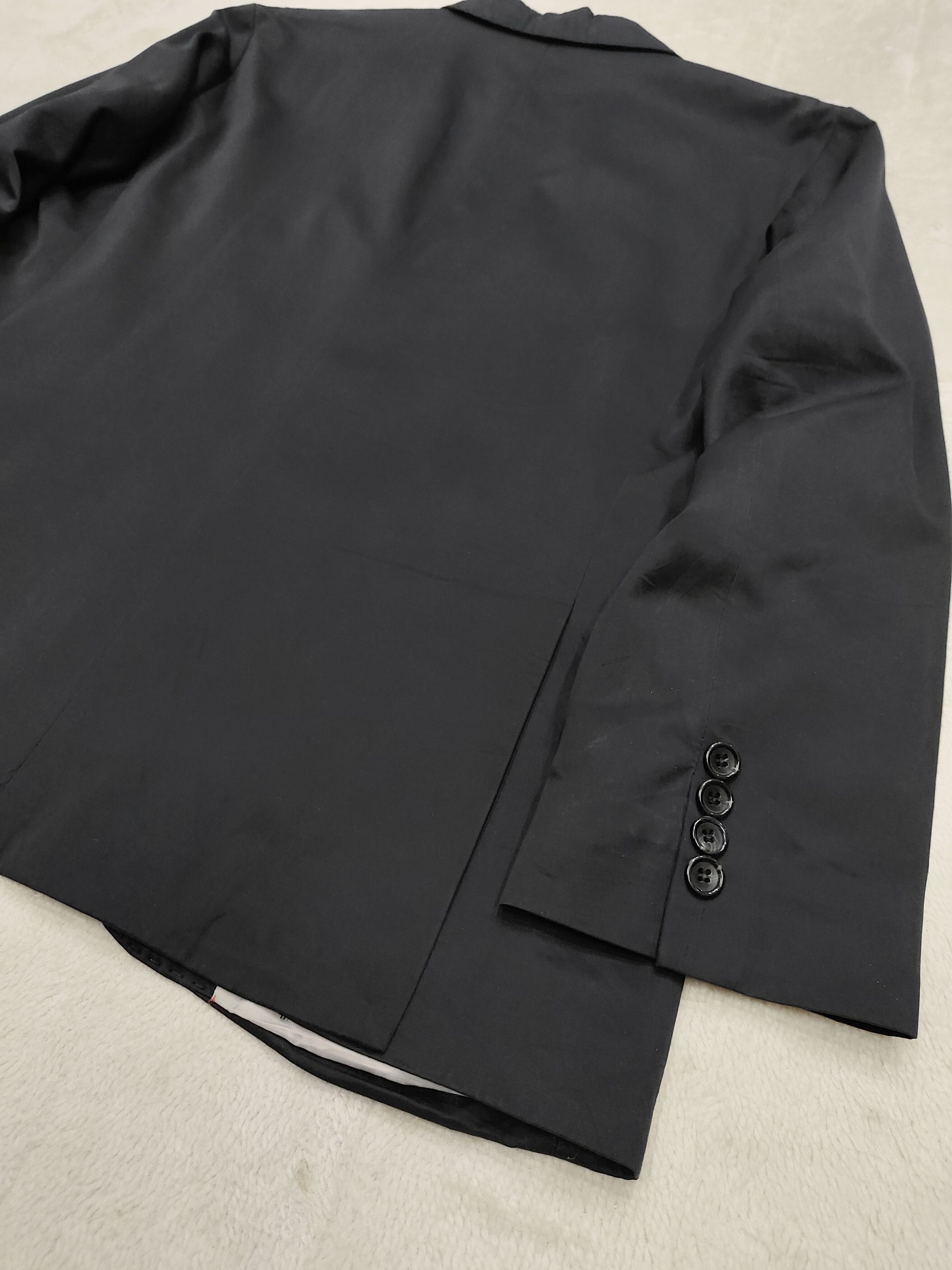 Dolce & Gabbana Dolce & Gabbana- Sharp Minimal Tailored Pure Wool Blazer Size US M / EU 48-50 / 2 - 5 Thumbnail
