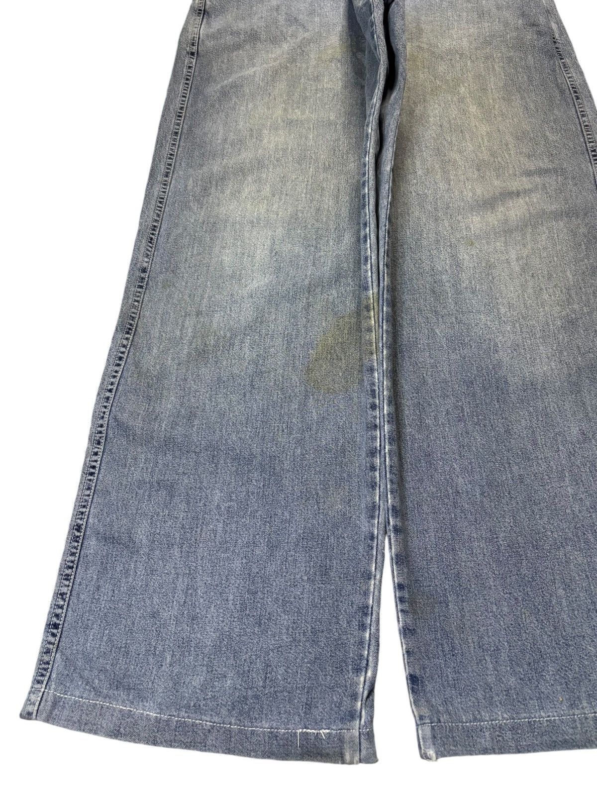 Japanese Brand Vintage Japanese Brand Mud Wash Baggy Jeans Size US 33 - 6 Thumbnail