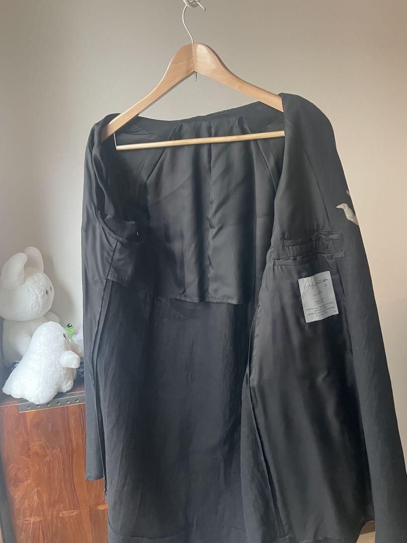 Yohji Yamamoto POUR HOMME 24ss Double Front Angel Jacket Size US L / EU 52-54 / 3 - 5 Thumbnail