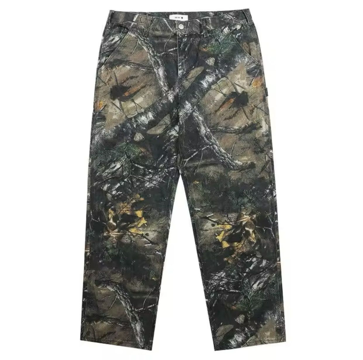 Japanese Brand × Vintage American Outdoor Straight Leg Branch Camo Workwear Pants Size US 28 / EU 44 - 6 Thumbnail