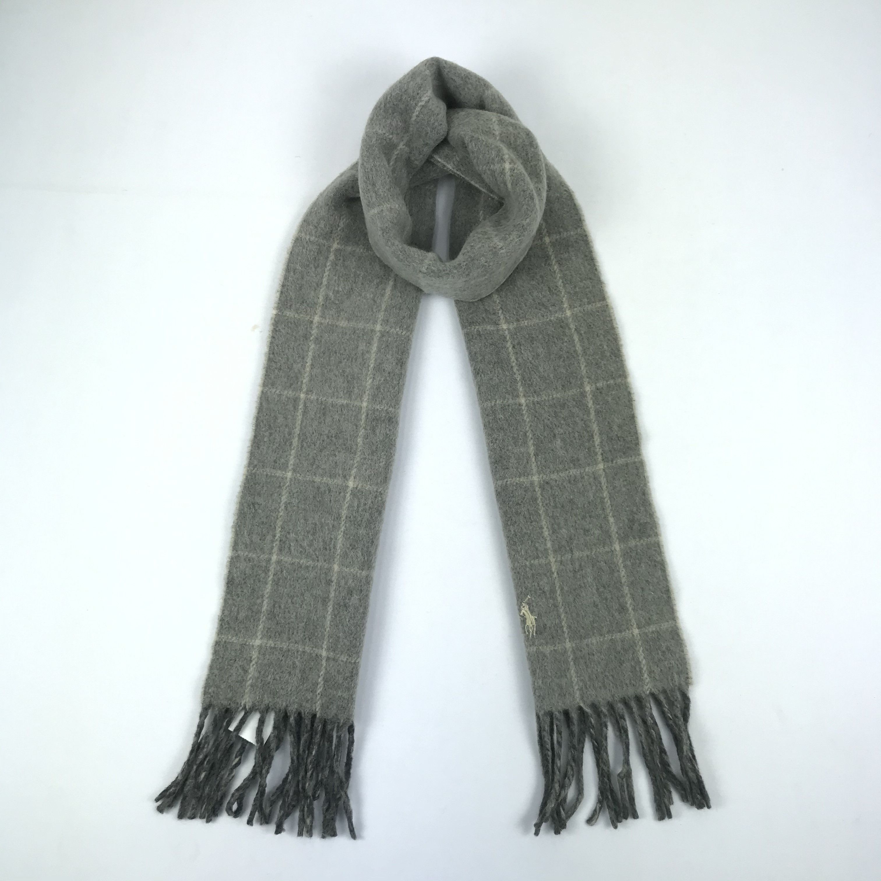 Polo Ralph Lauren Scarf Muffler Wool Neckwear Scarves