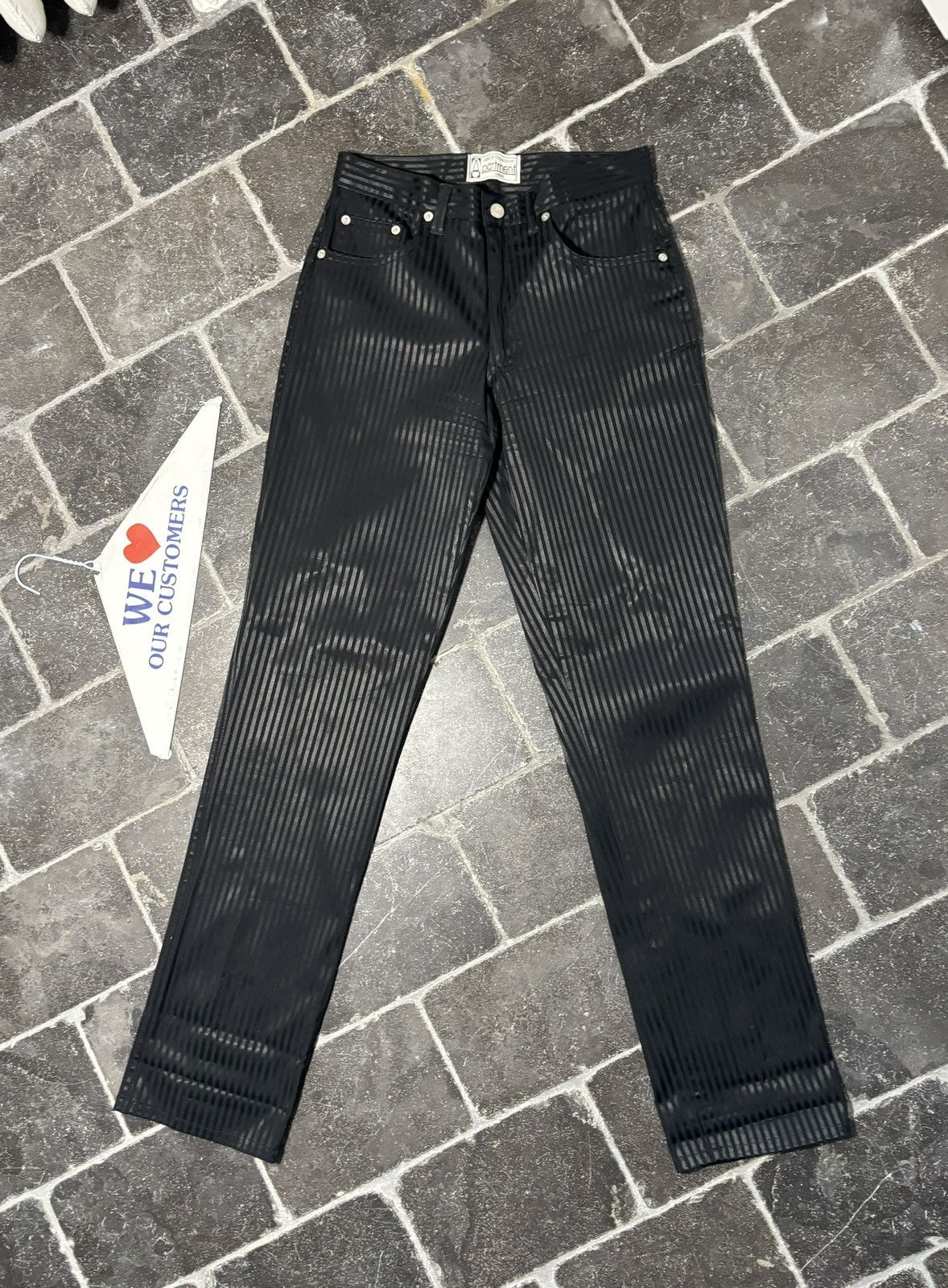Vintage Made in England Vintage Striped Pants 1990s Apartment London Size 28" / US 6 / IT 42 - 16 Thumbnail