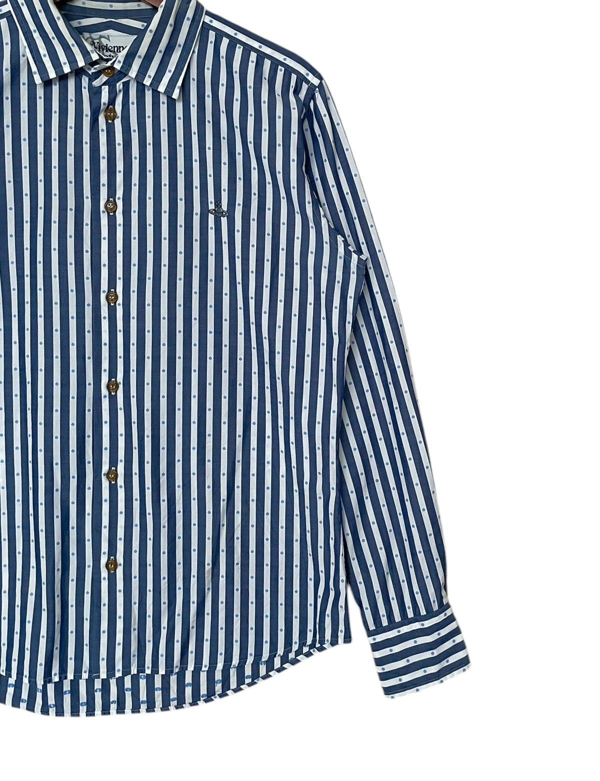Vintage × Vivienne Westwood Vintage Brand Vivienne Westwood Stripes Shirt 2000s Size US M / EU 48-50 / 2 - 4 Thumbnail