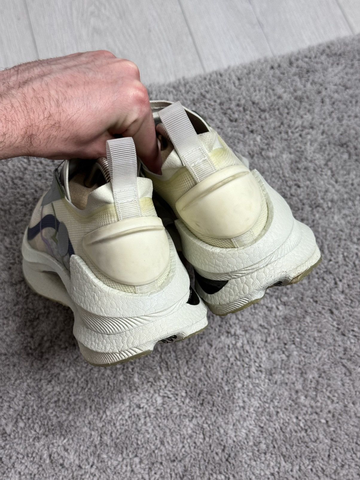 Li-Ning Li-Ning x Soulland Shadow "Snow White" Running Shoes Carbon Size US 9.5 / EU 42-43 - 6 Thumbnail