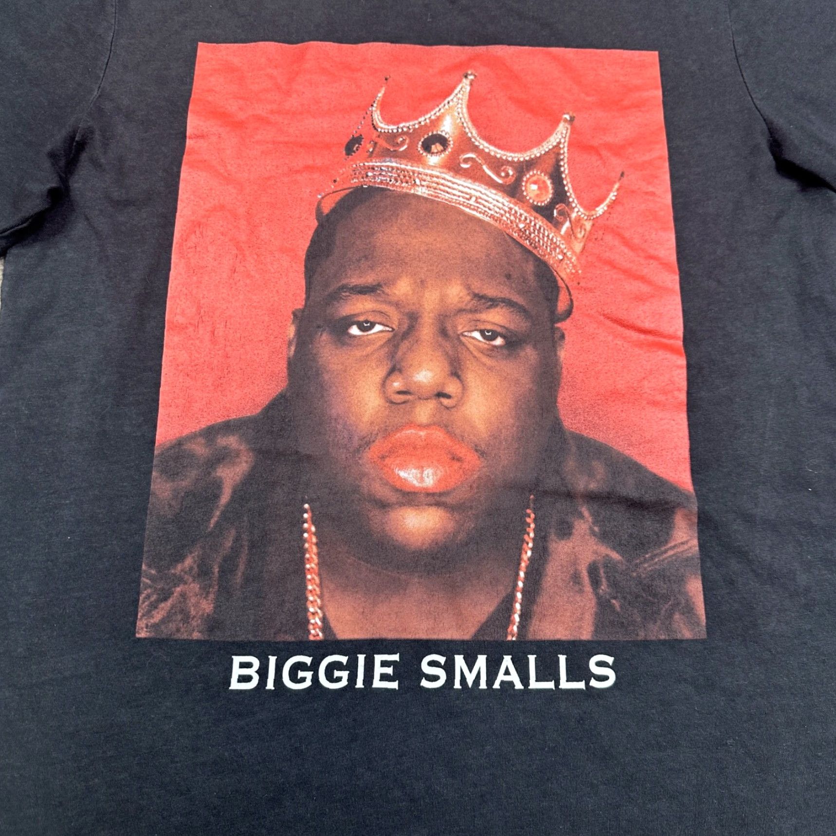 Vintage The Notorious BIG T Shirt Mens M Black Short Sleeve Hip Hop Rap Tee Size US M / EU 48-50 / 2 - 2 Thumbnail