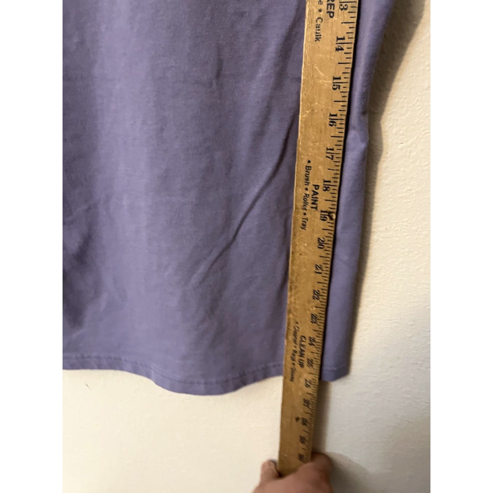 Nike Nike Dri Fit Cotton Tee Womens Size Medium Purple Just Do It Tee Size ONE SIZE - 4 Thumbnail