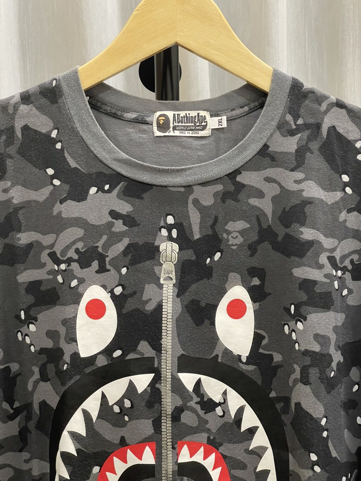 Bape A Bathing Ape Space Camo Shark Grey Size US XXL / EU 58 / 5 - 2 Thumbnail