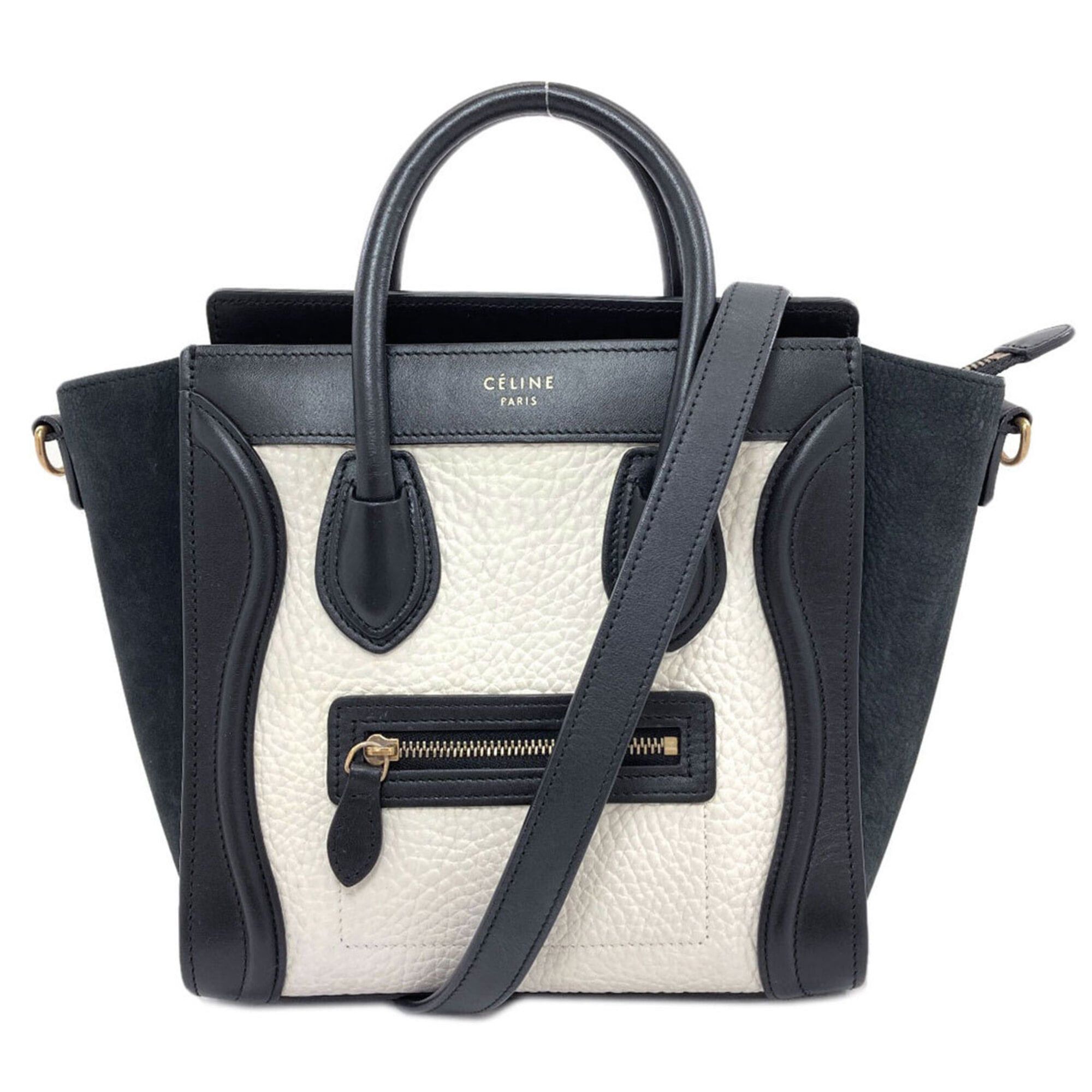 Celine Celine Luggage Nano 2-Way Handbag, Calfskin, Women's CELINE Size ONE SIZE - 1 Thumbnail