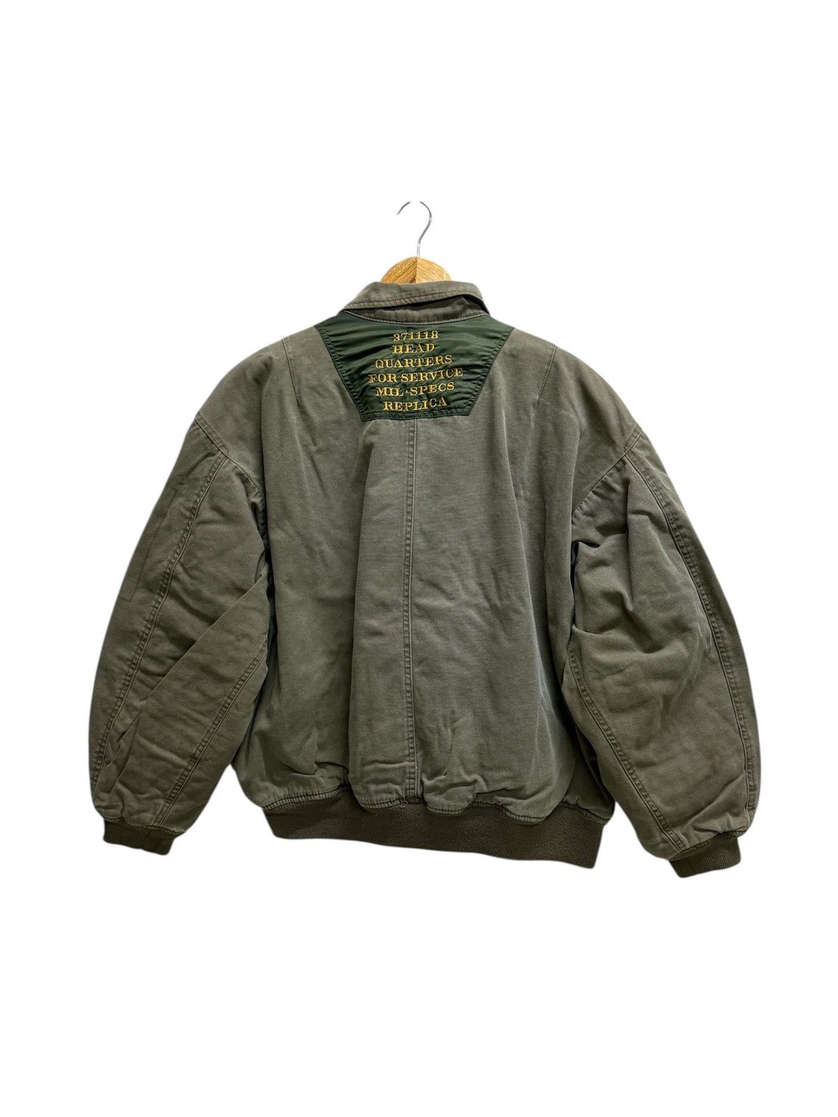 Vintage Kearny House Real old Flight Jacket Replica inspired U.Sarmy Size US L / EU 52-54 / 3 - 2 Thumbnail