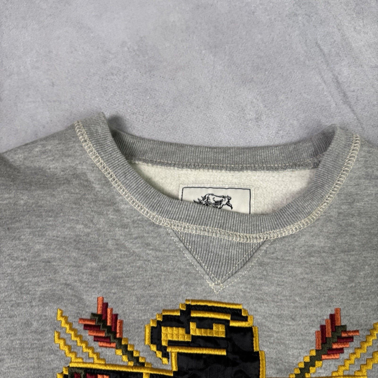 Marc Ecko ECKO UNLIMITED Men's Sweatshirt Embroidered Eagle Hiphop Size US L / EU 52-54 / 3 - 7 Thumbnail