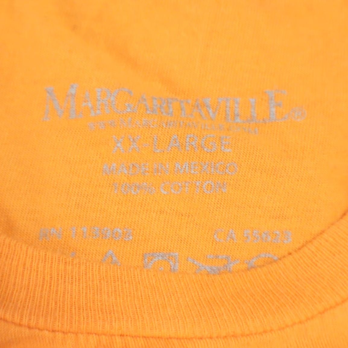 Vintage Margaritaville Graphic Jamaica Solid T-Shirt Orange Men’s 2XL Shirt Size US XXL / EU 58 / 5 - 5 Thumbnail