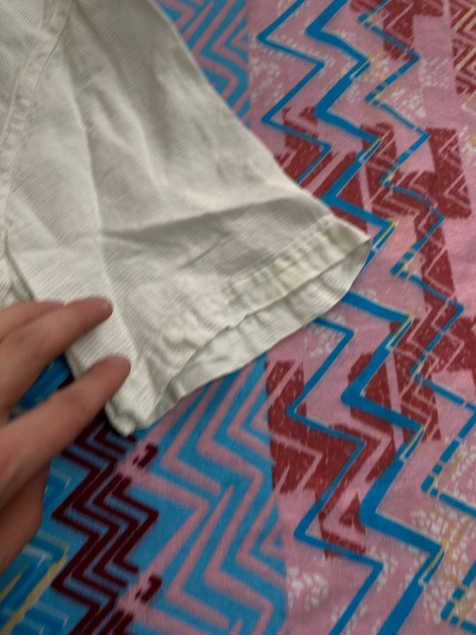 Valentino × Vintage Vintage Valentino Light Blue Pocket Logo Button Up Shirt Size US XL / EU 56 / 4 - 12 Thumbnail