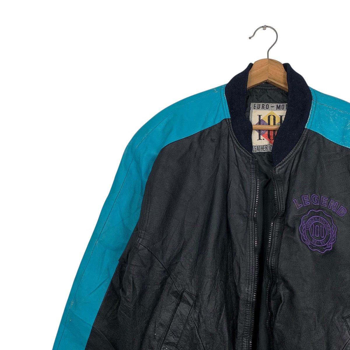 Other Euro Mode IOU Leather Jacket Size US M / EU 48-50 / 2 - 6 Thumbnail