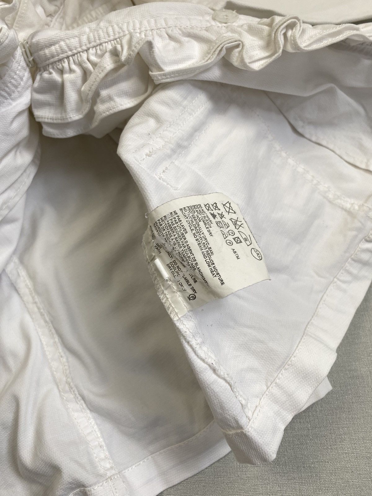 Max Mara Women’s Vintage Max Mara Basic Blazer White Jacket size XL Size XL / US 12-14 / IT 48-50 - 5 Thumbnail