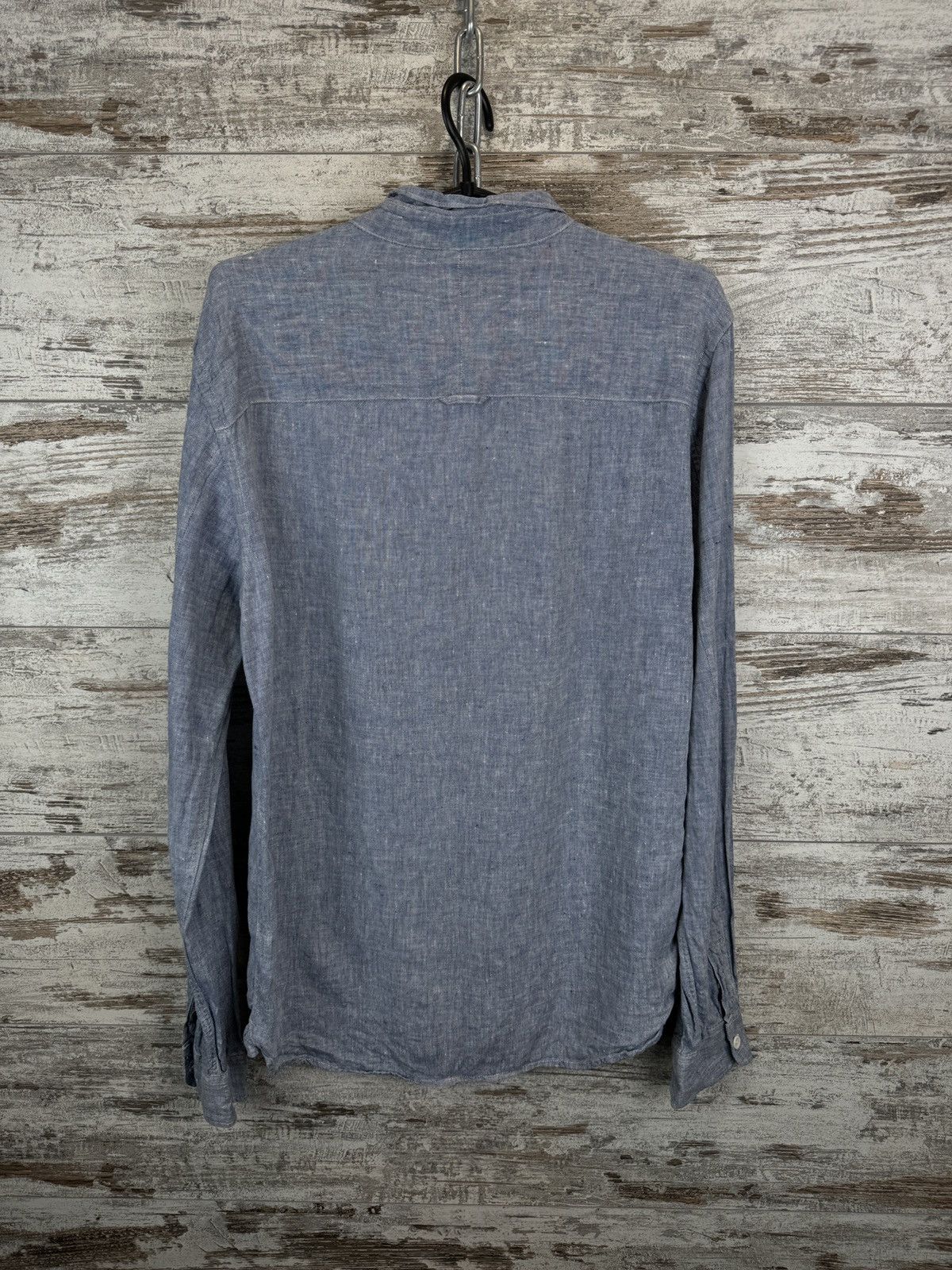 Allsaints × Japanese Brand Mens AllSaints Reaper LS Shirts button up linen luxury Size US S / EU 44-46 / 1 - 10 Thumbnail