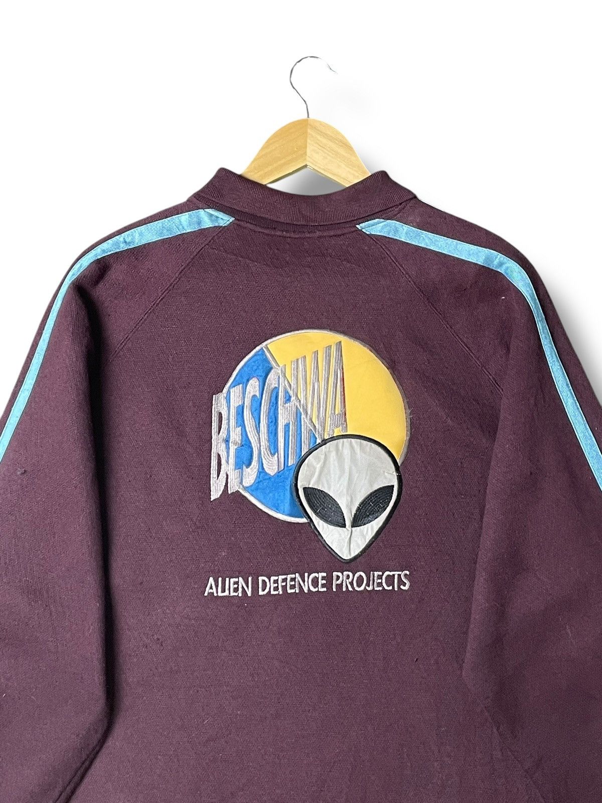 Japanese Brand × Vintage Vintage Rare Beschwa Pullover Sweater (47) Size US M / EU 48-50 / 2 - 4 Thumbnail