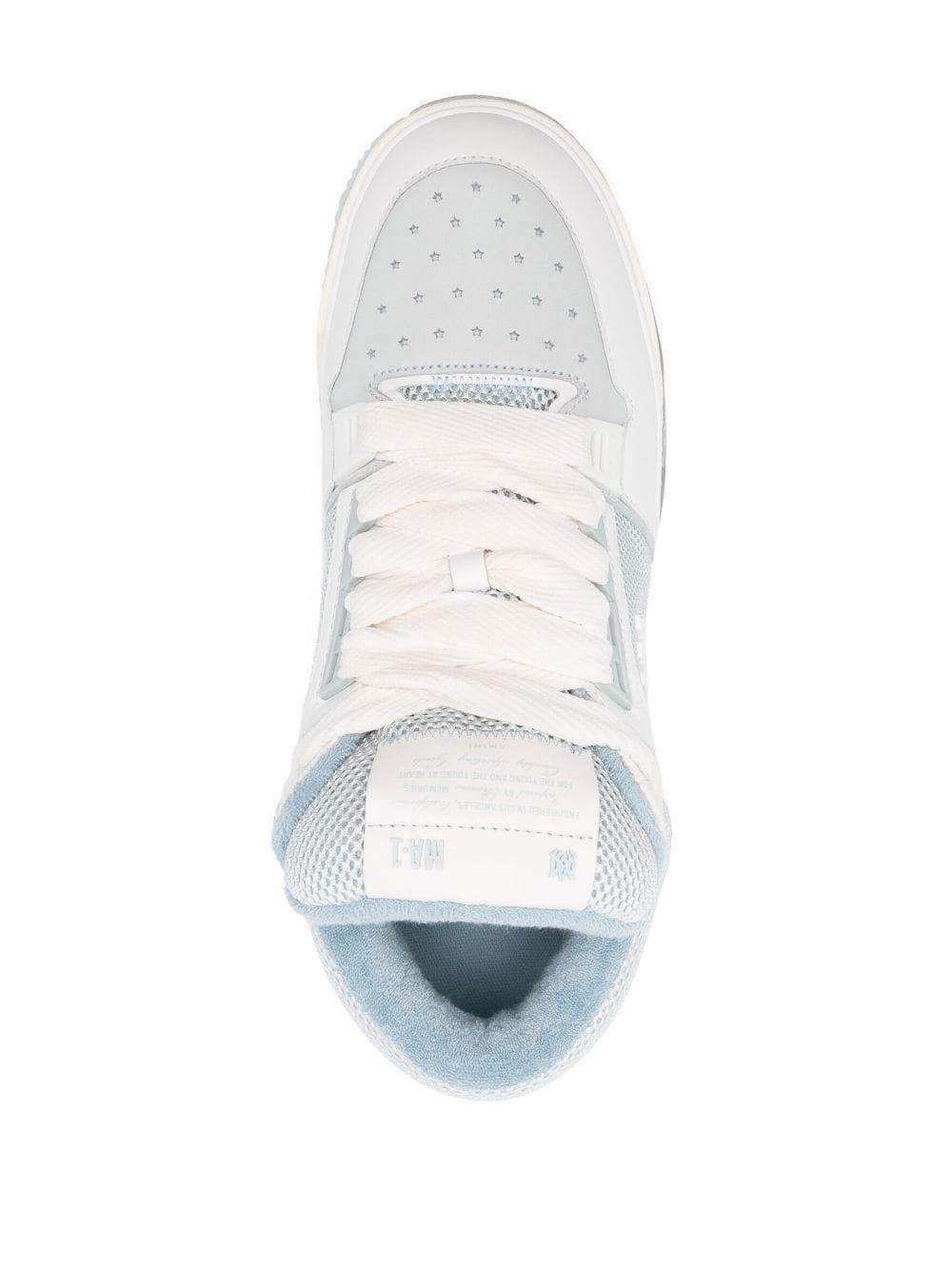 Amiri o1s1wg110925 MA-1 Sneakers in Ice Blue/White Size US 7 / EU 40 - 4 Thumbnail