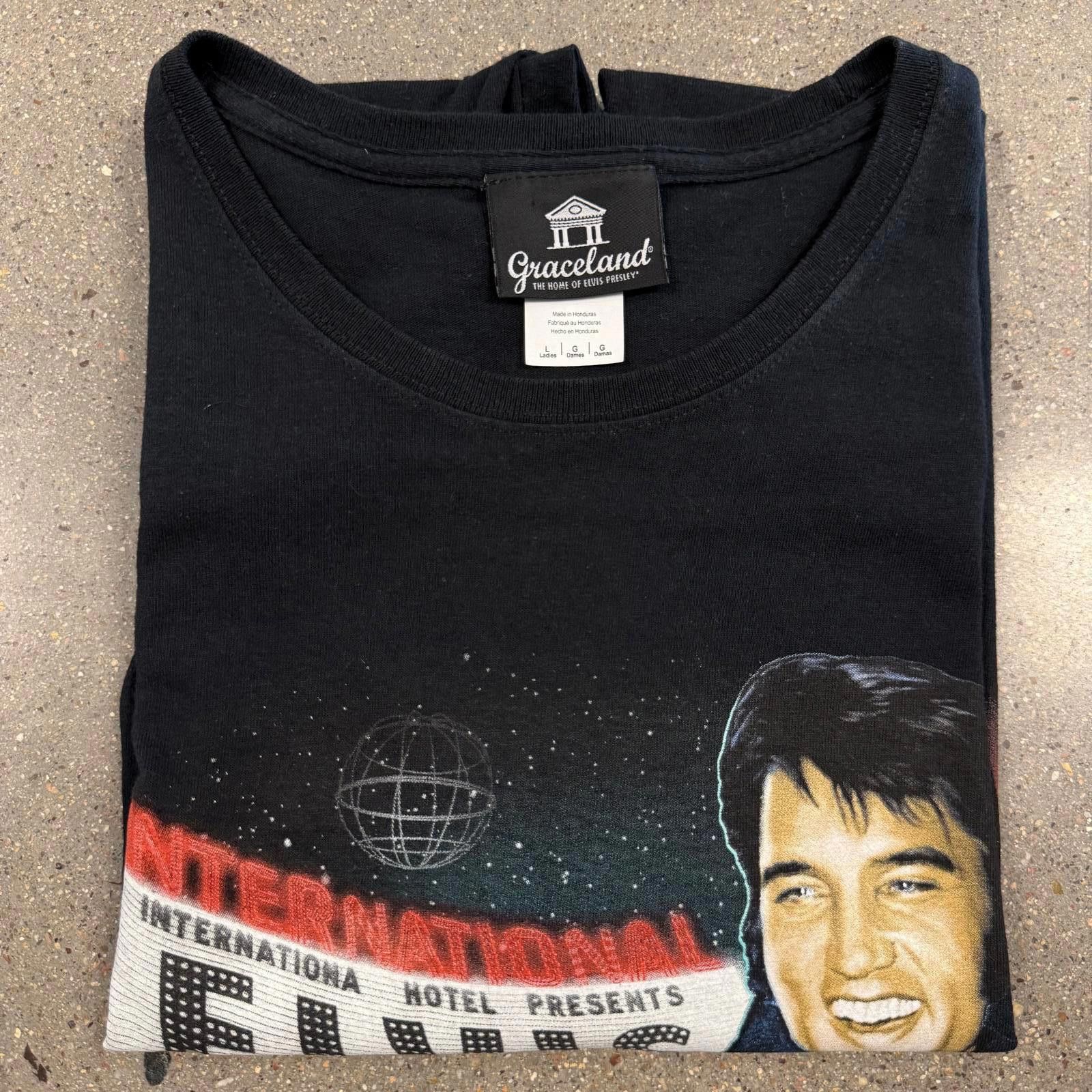 Designer Official Graceland Elvis Presley Rhinestone Shirt Women's L Size L / US 10 / IT 46 - 9 Thumbnail