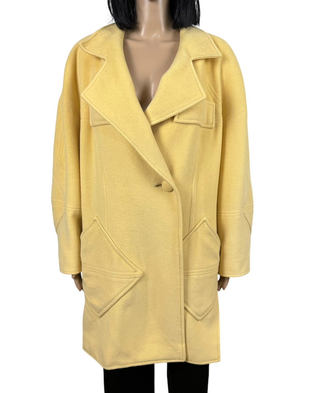 Christian Lacroix × Vintage Christian Lacroix Lana Wool Vintage Coat size 38 Size XS / US 0-2 / IT 36-38 - 3 Thumbnail