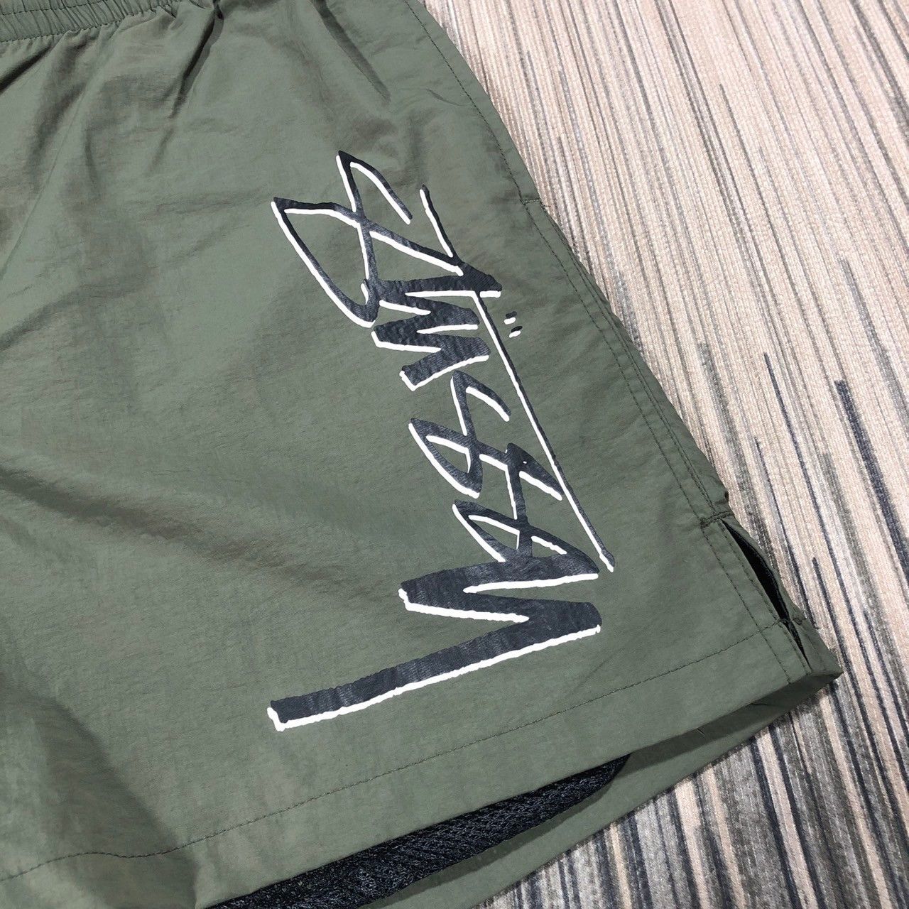 Stussy × Vintage Stussy Shadow Script Shorts Size US 30 / EU 46 - 3 Thumbnail