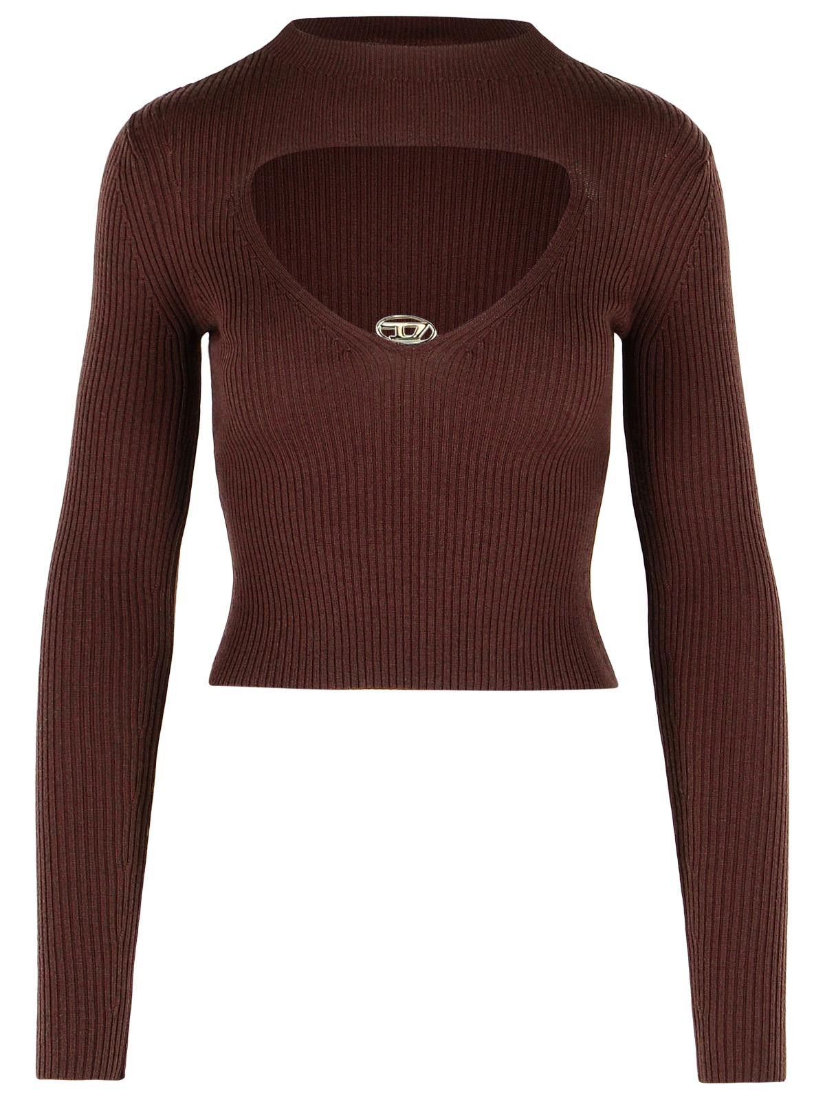 DIESEL 'M-Olina' Redwood Wool Sweater