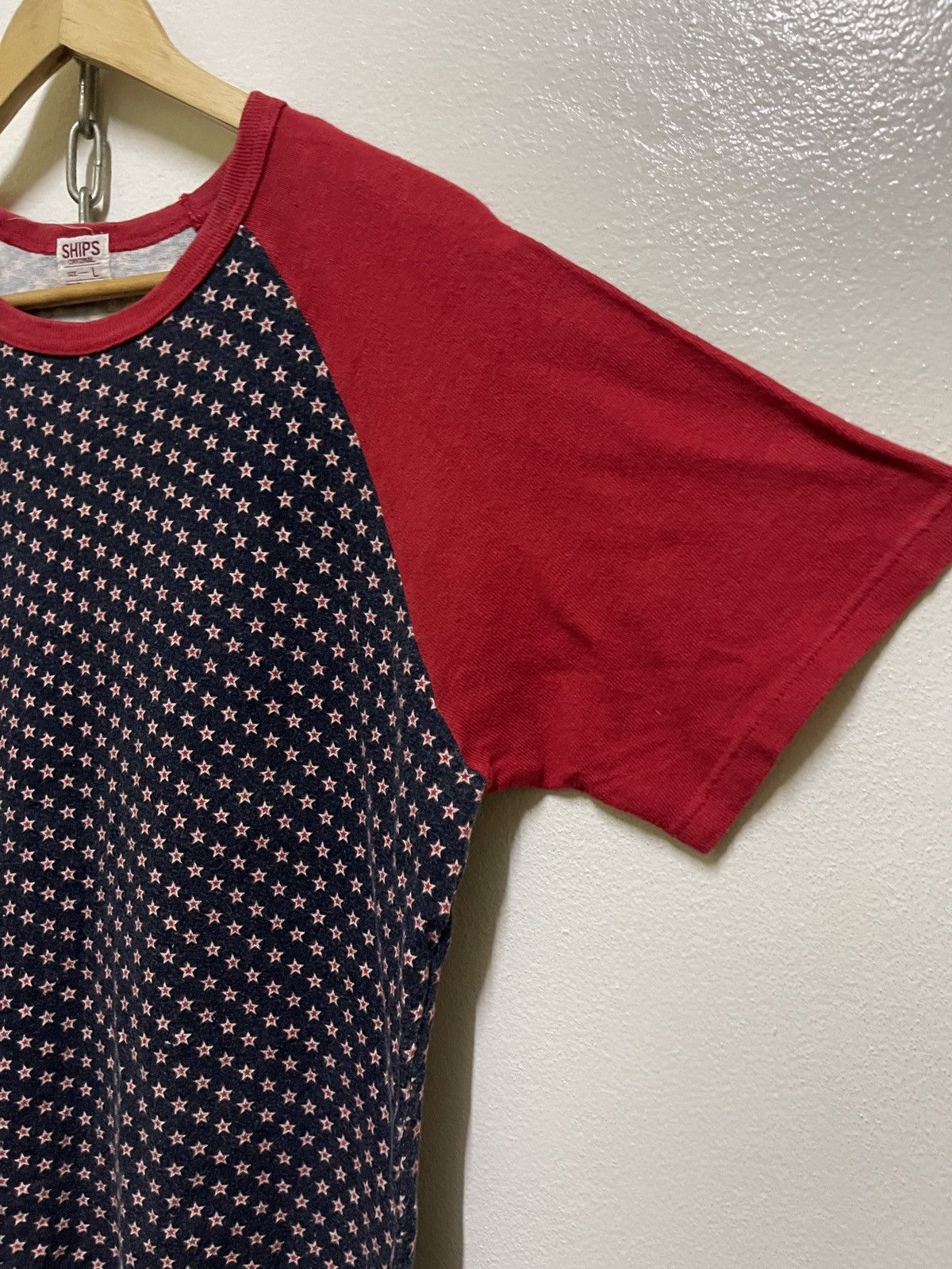 Japanese Brand × SHIPS Ships Raglan Full Printed Star Size US L / EU 52-54 / 3 - 4 Thumbnail
