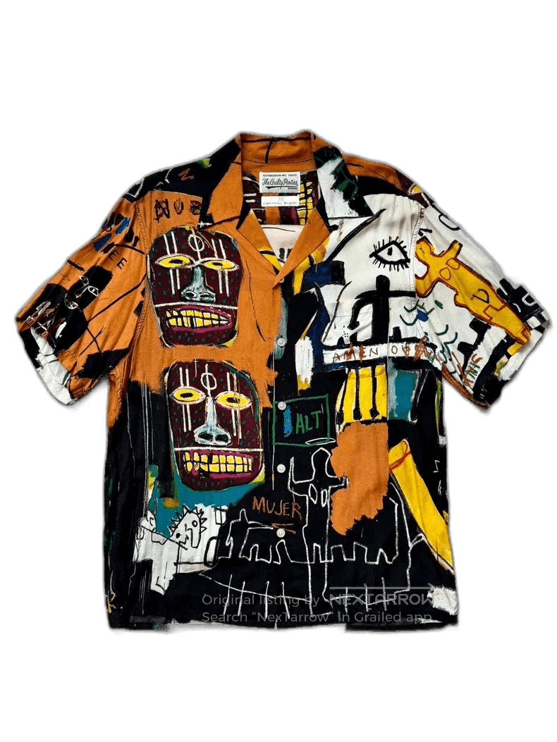 Wacko Maria WACKO MARIA x Basquiat Hawaiian Shirt Size US M / EU 48-50 / 2 - 1 Thumbnail