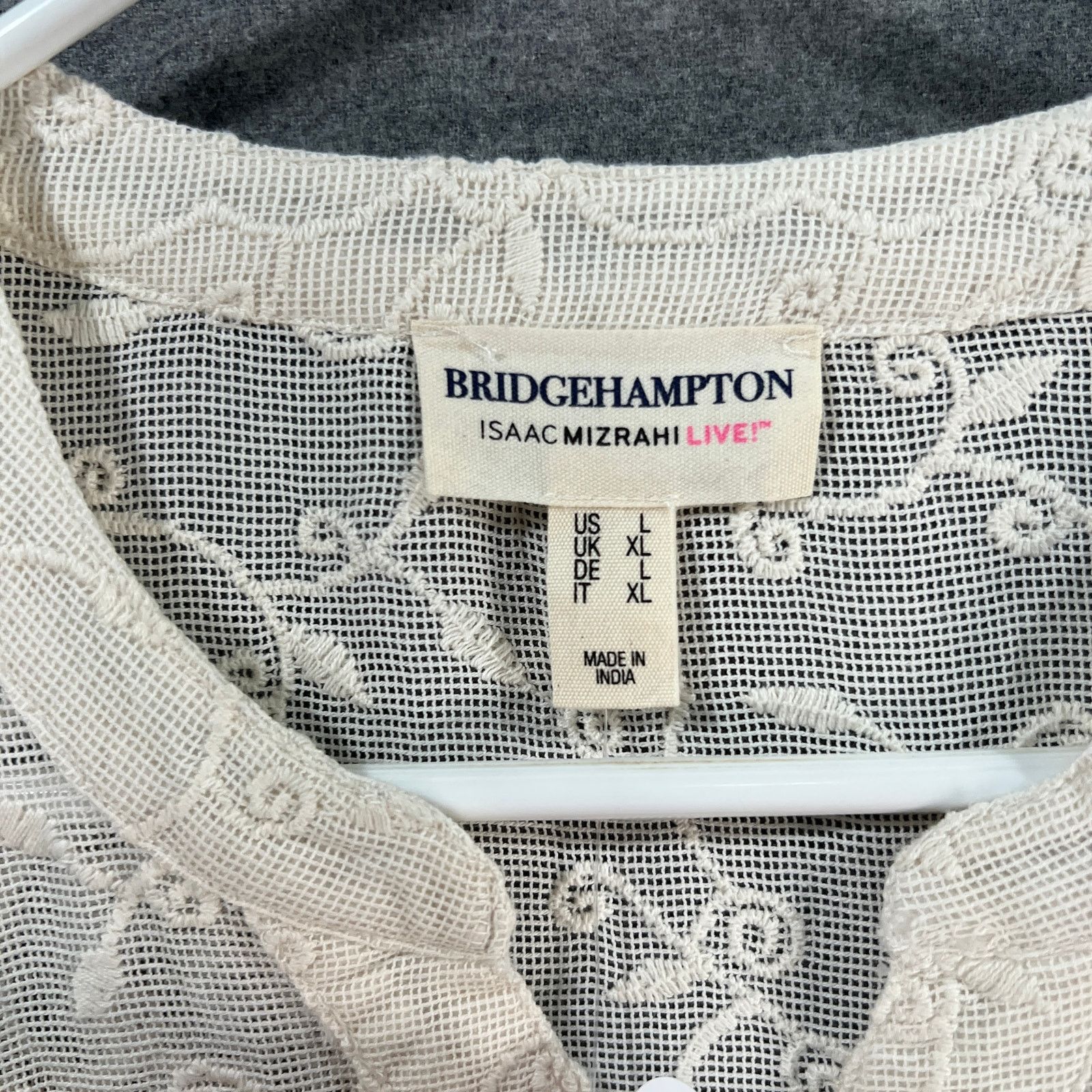 Isaac Mizrahi Isaac Mizrahı Live! Bridgehampton Embroidered Size L / US 10 / IT 46 - 3 Thumbnail