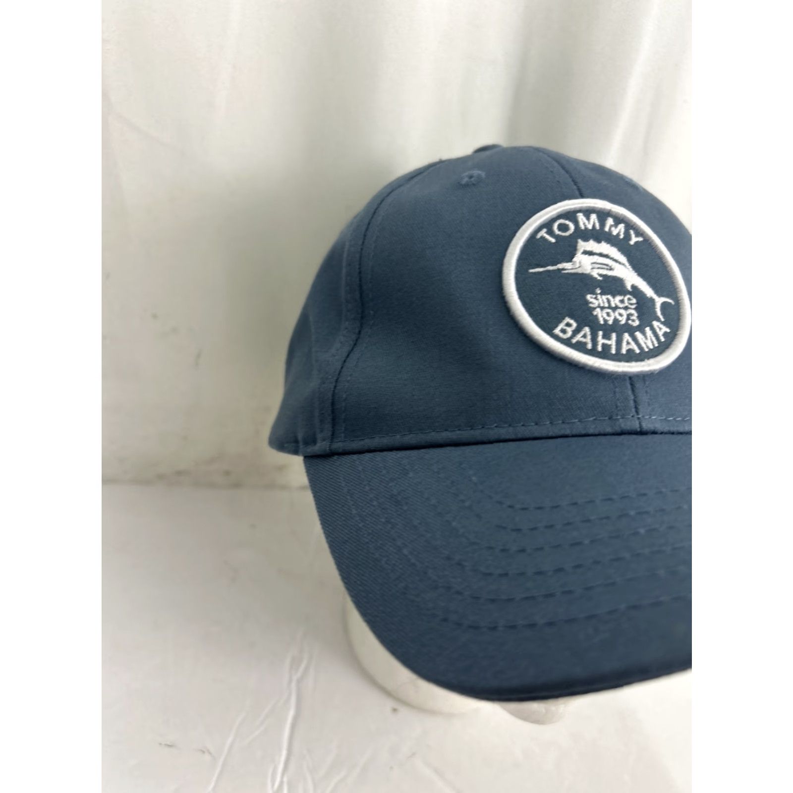 Tommy Bahama Tommy Bahama Baseball Cap Blue Adjustable Strap Back Logo Dad Mens Cap Size ONE SIZE - 5 Thumbnail