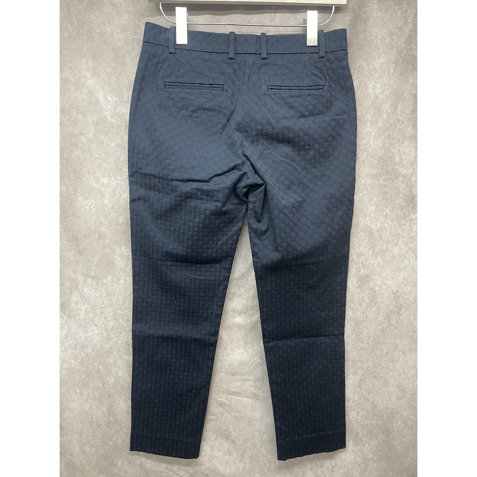 Gap Gap Chino Pants Women Size 2R Stretch Slim Crop Honeycomb Mo Size 26" / US 2 / IT 38 - 6 Thumbnail