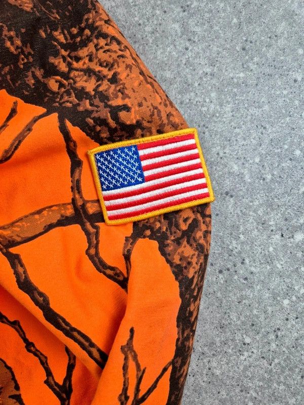 Supreme Supreme Men's Orange Camo Hoodie Windbreakers Jacket Size M Size US M / EU 48-50 / 2 - 3 Thumbnail