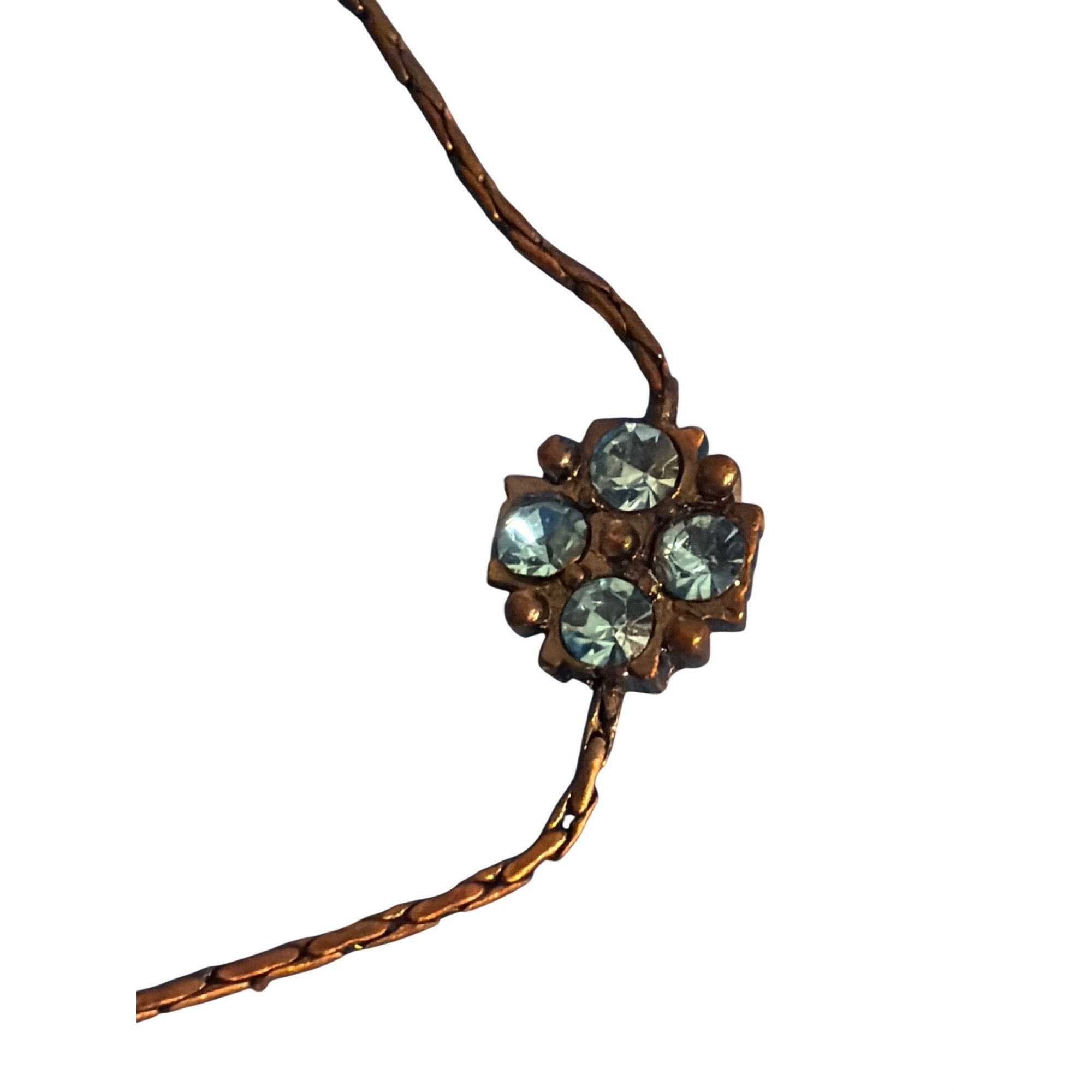 Other Park Lane Delicate Copper Moonstone 4 Blue Crystal Bracelet Size ONE SIZE - 3 Thumbnail