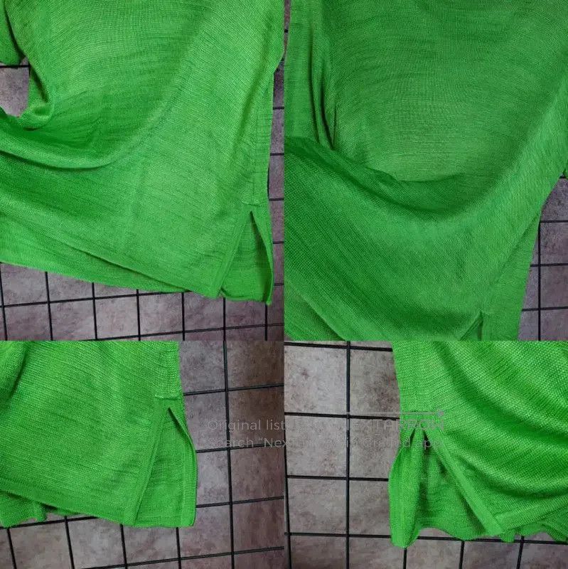 Yves Saint Laurent YSL Green Long Sleeve Knit Top for Women . Size M / US 6-8 / IT 42-44 - 6 Thumbnail