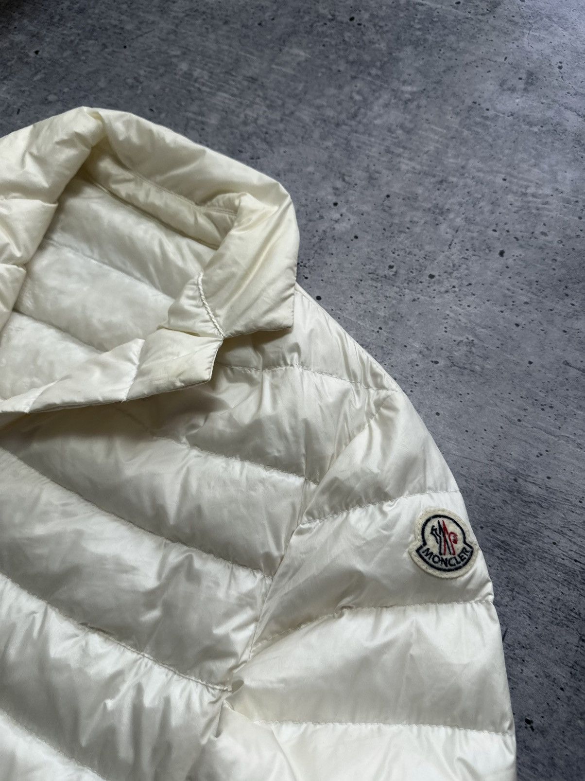 Moncler Vintage Moncler Lisette Giubbotto Down Puffer Winter Jacket Size S / US 4 / IT 40 - 7 Thumbnail