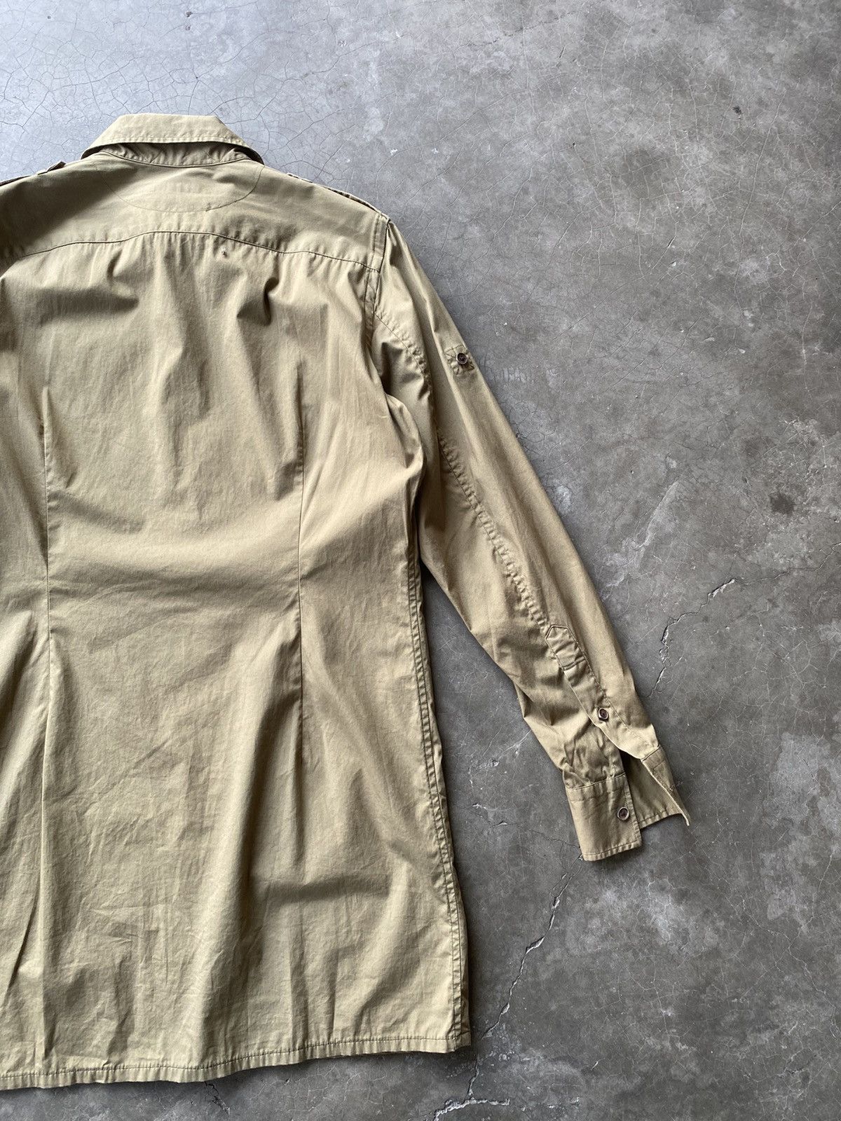 Ralph Lauren Ralph Lauren Long Button Ups Army Pattern Shirt Size M / US 6-8 / IT 42-44 - 7 Thumbnail