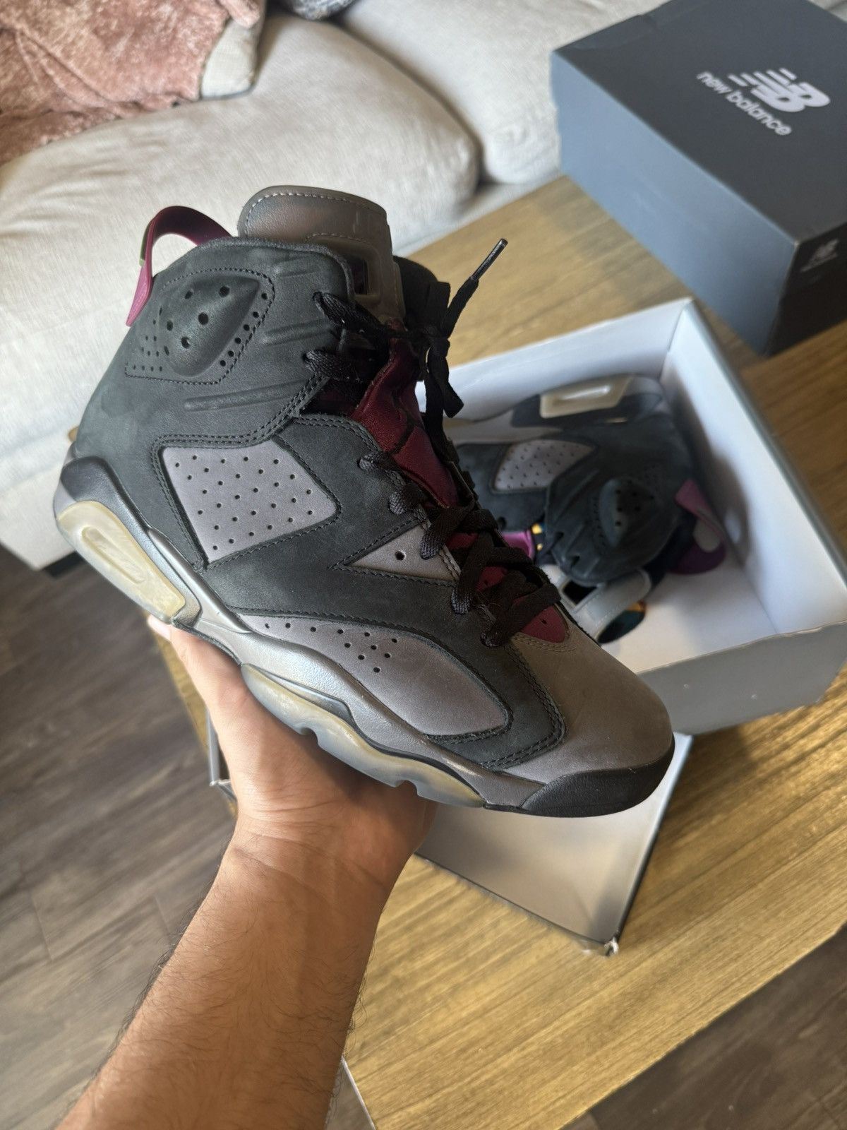 Jordan Brand Jordan 6 Bordeaux 2015 Sz 10 Size US 10 / EU 43 - 1 Thumbnail