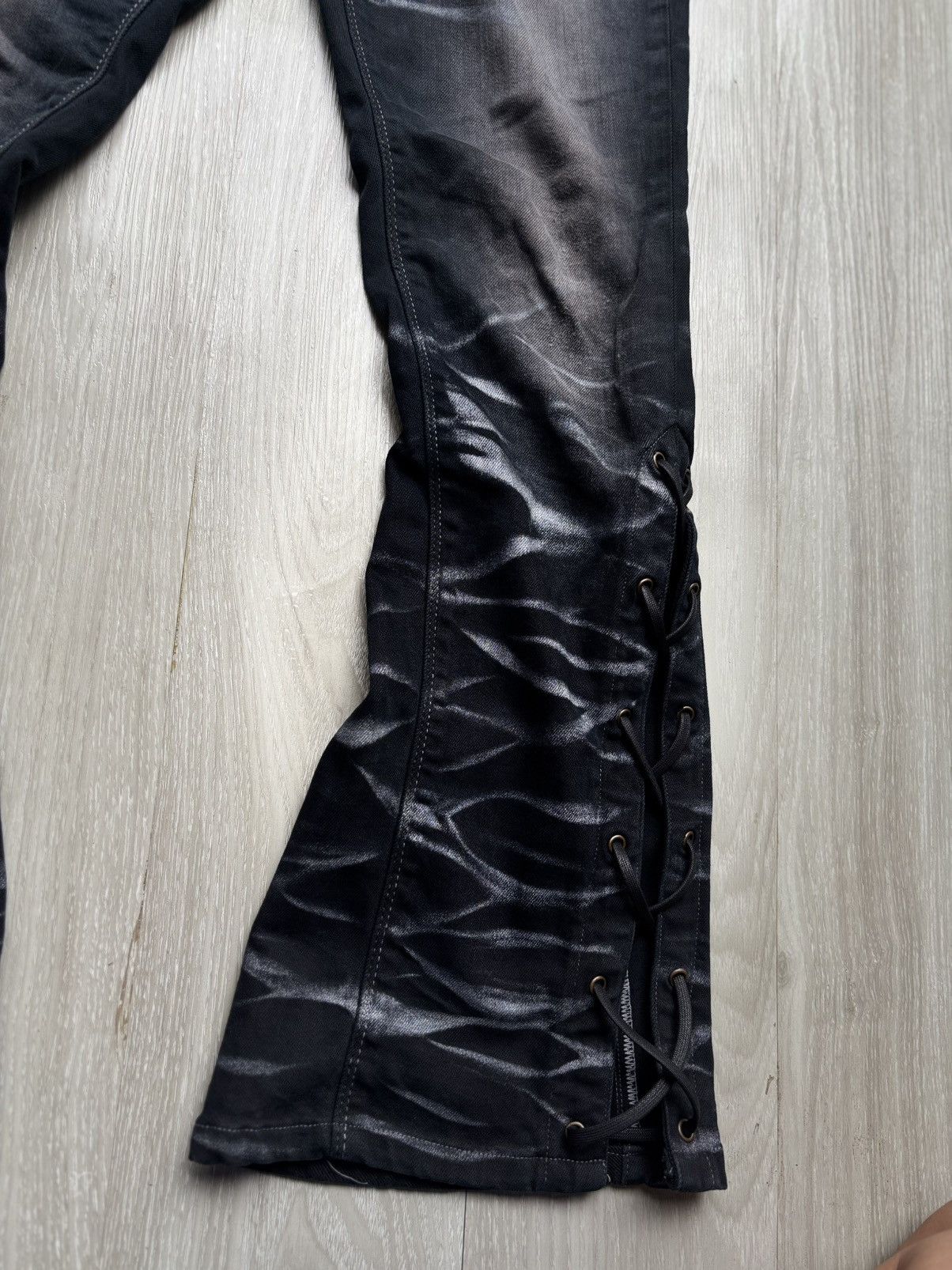 GOSTAR DE FUGA FUGA lace up flare jeans Size US 29 - 3 Thumbnail