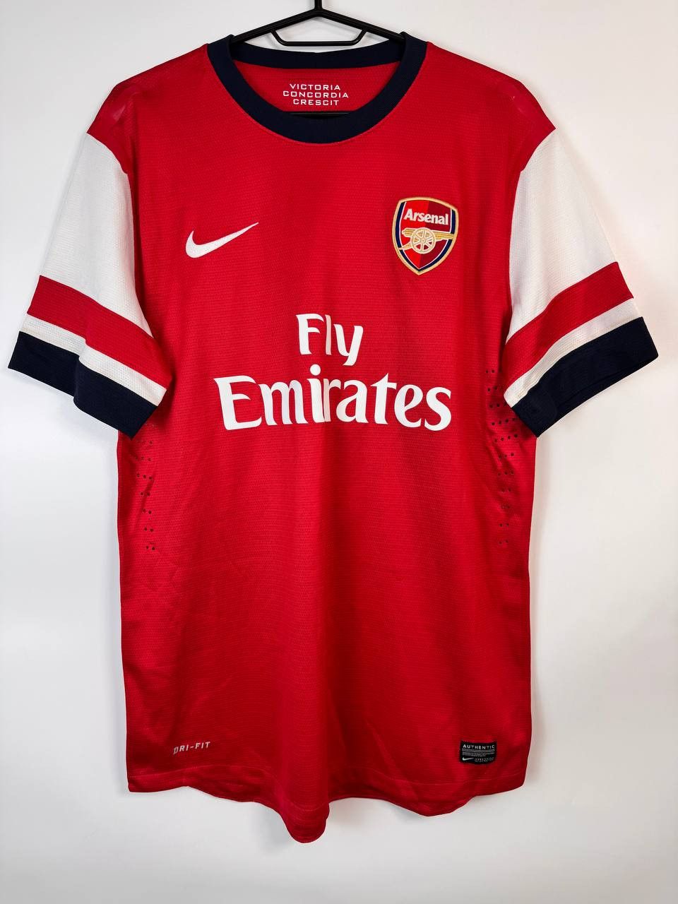 Nike ARSENAL 2013 2014 HOME SHIRT #22 LUZHNY PLAYER VERSION Sz L Size US L / EU 52-54 / 3 - 1 Thumbnail