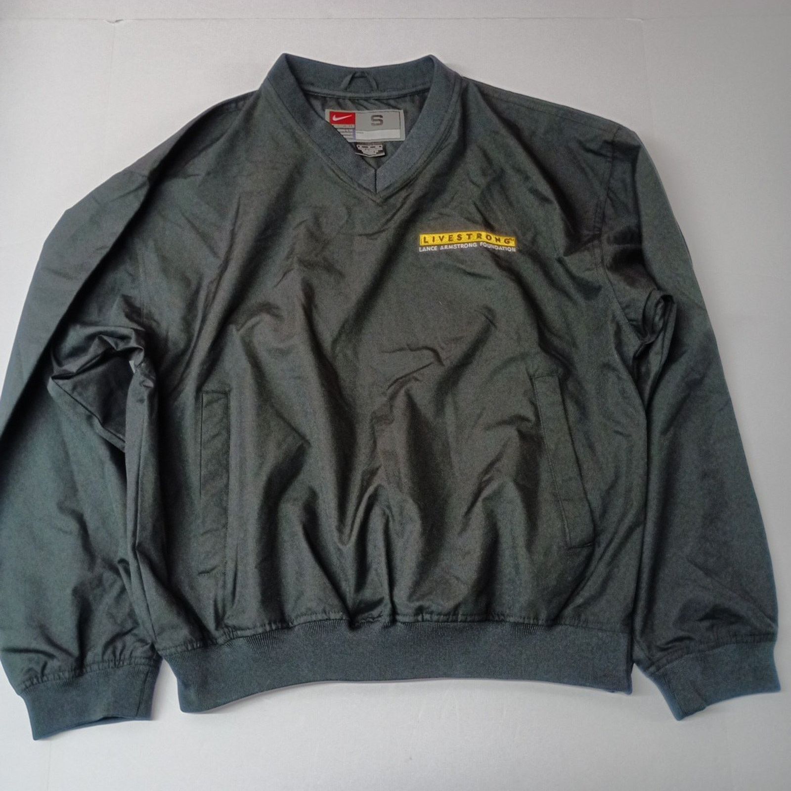 Nike Men's Nike Black Cycling Jacket Windbreaker S Y2K Livestrong Size US S / EU 44-46 / 1 - 1 Thumbnail