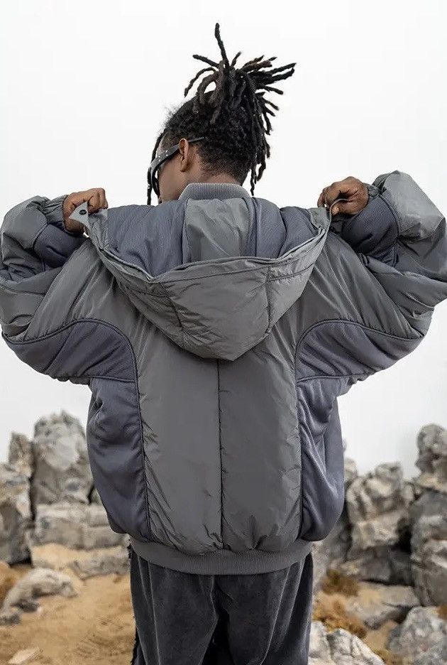 Japanese Brand × Vintage Streetwear hip hop zipper jacket bomber y2k Size US XL / EU 56 / 4 - 2 Thumbnail