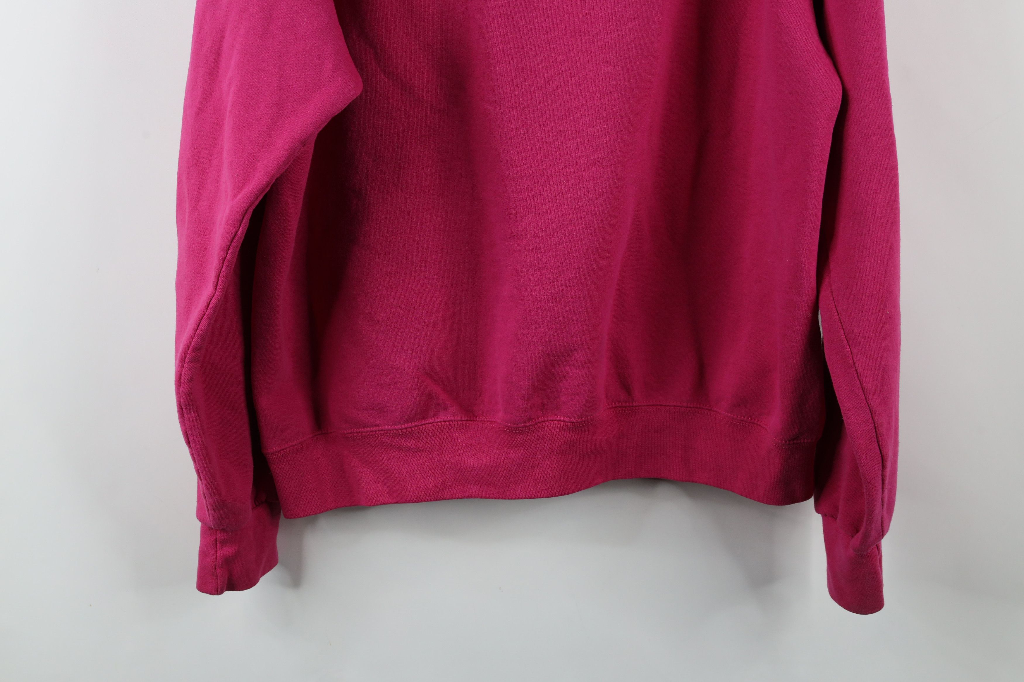 Champion × Vintage Vintage 90s Champion Spell Out Hoodie Sweatshirt Pink Size US L / EU 52-54 / 3 - 14 Thumbnail