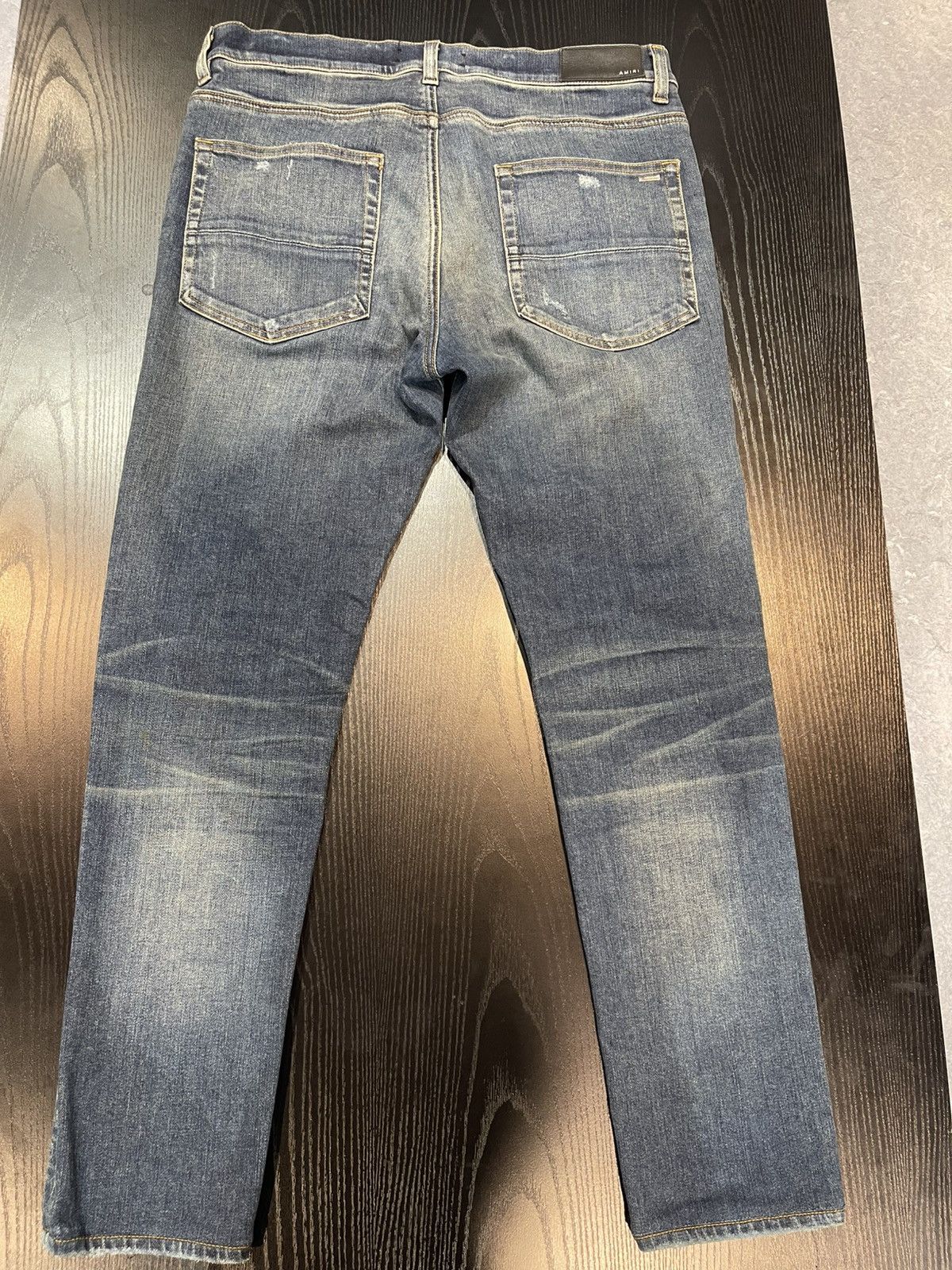 Amiri Size 34 - Amiri Plain Skinny Blue Denim Retail $1,090 Size US 34 / EU 50 - 8 Thumbnail
