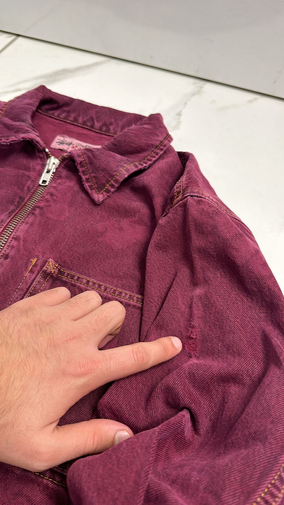 Stussy SAMPLE Stussy x Lance Mountain Worldwide Work Jacket Size L Size US L / EU 52-54 / 3 - 4 Thumbnail