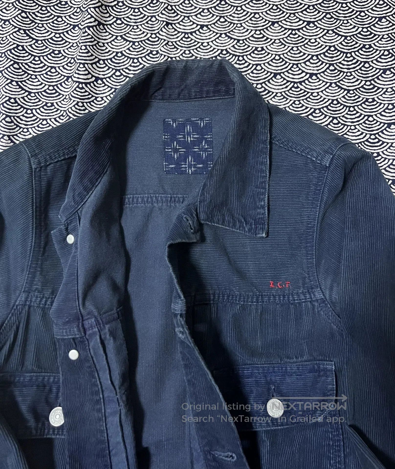Visvim Visvim Corduroy Blue Bandana Jacket. Size US M / EU 48-50 / 2 - 3 Thumbnail