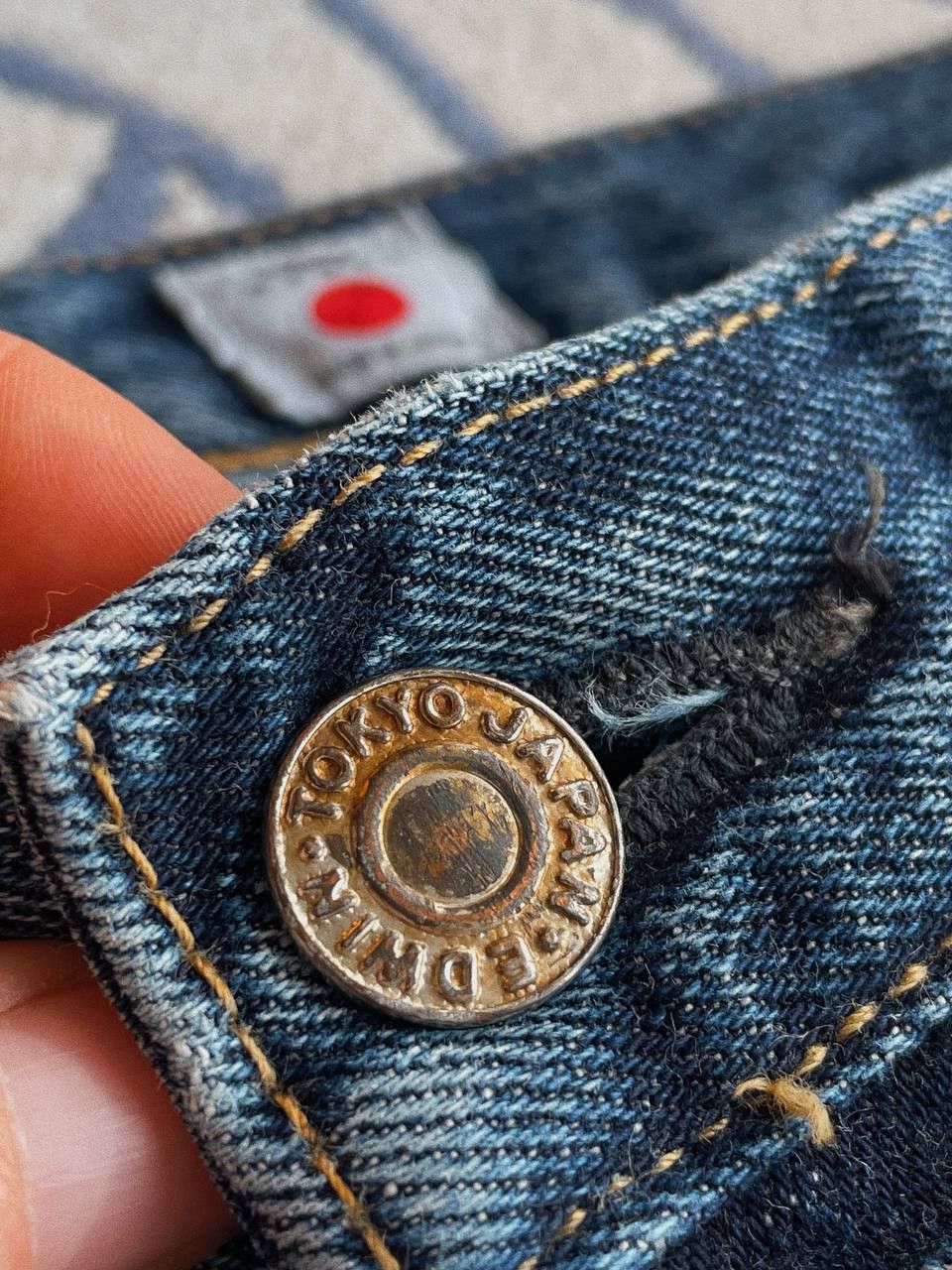 Edwin Edwin Selvedge Jeans Blue Denim Size US 32 / EU 48 - 10 Thumbnail