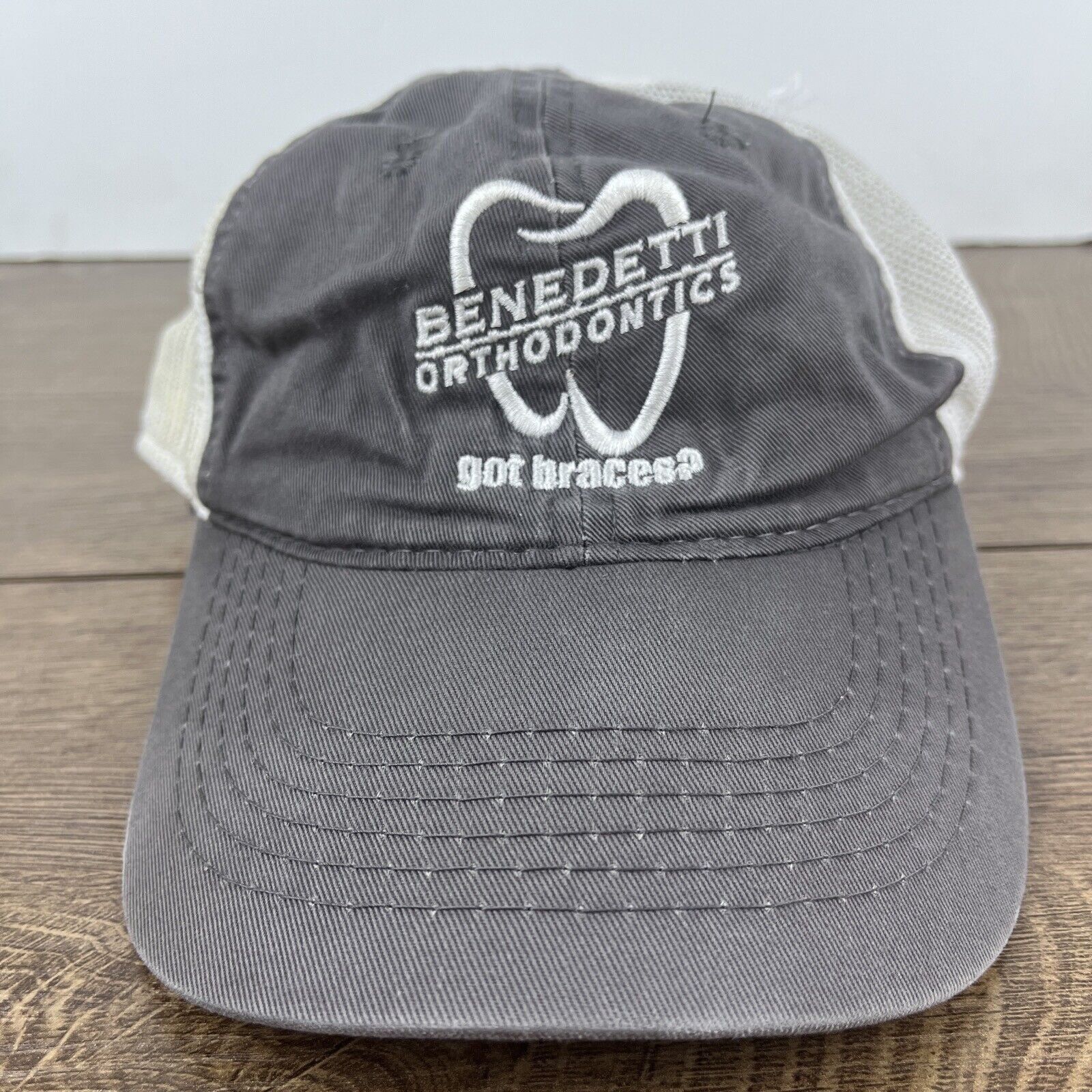 Other Benedetti Orthodontics Hat Gray Hat Adjustable Adult Size Ha Size ONE SIZE - 2 Thumbnail